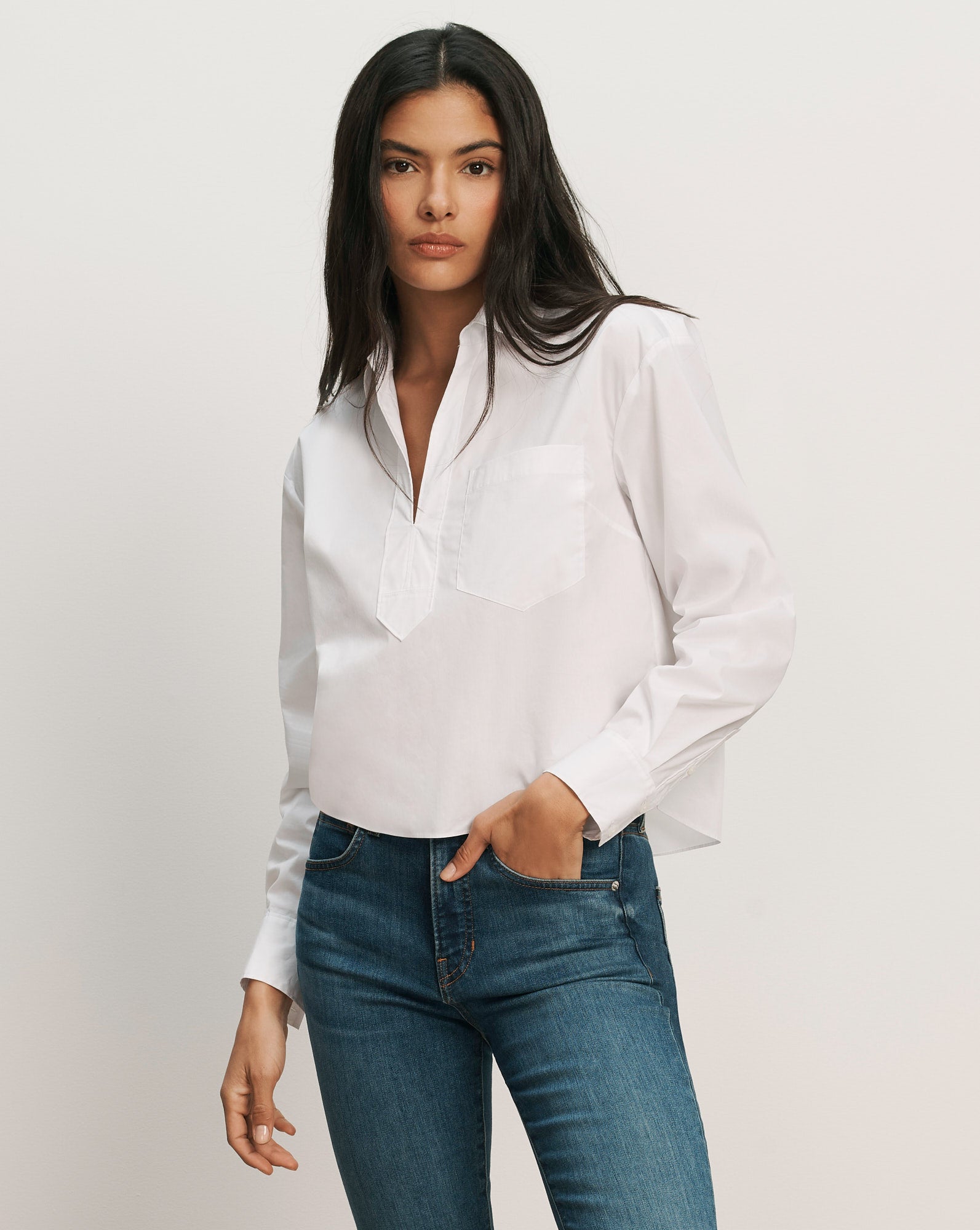 Khai Poplin Top