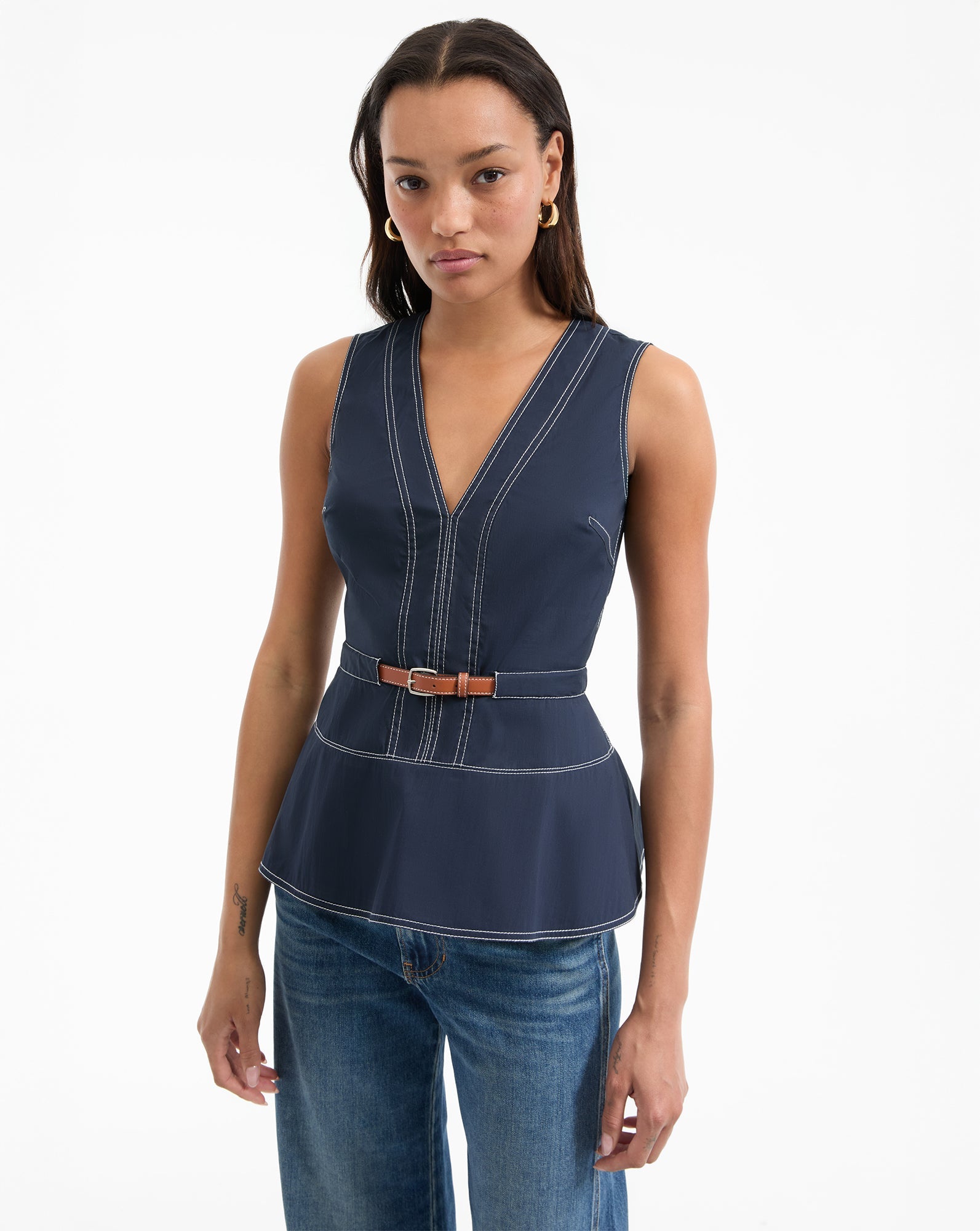 Nickleby Belted Top
