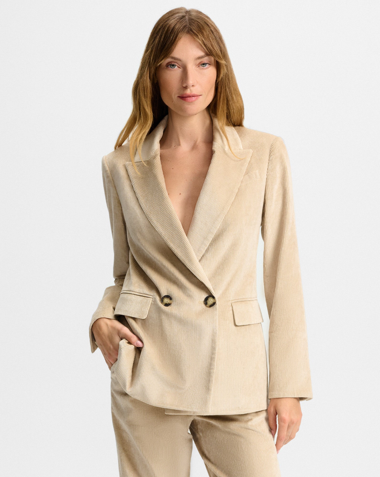 Sevyn Corduroy Dickey Jacket