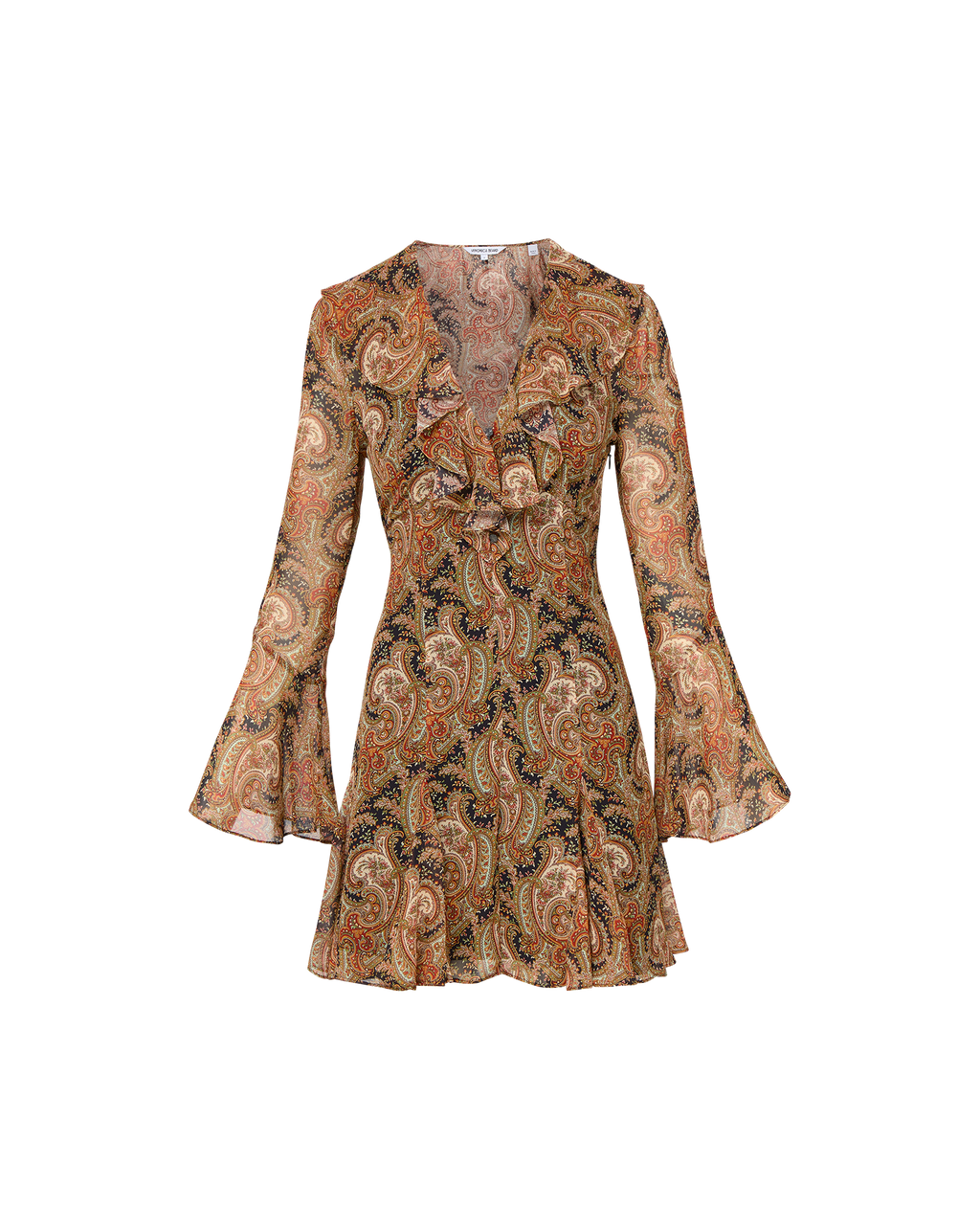 Adrienne Silk Mini Dress