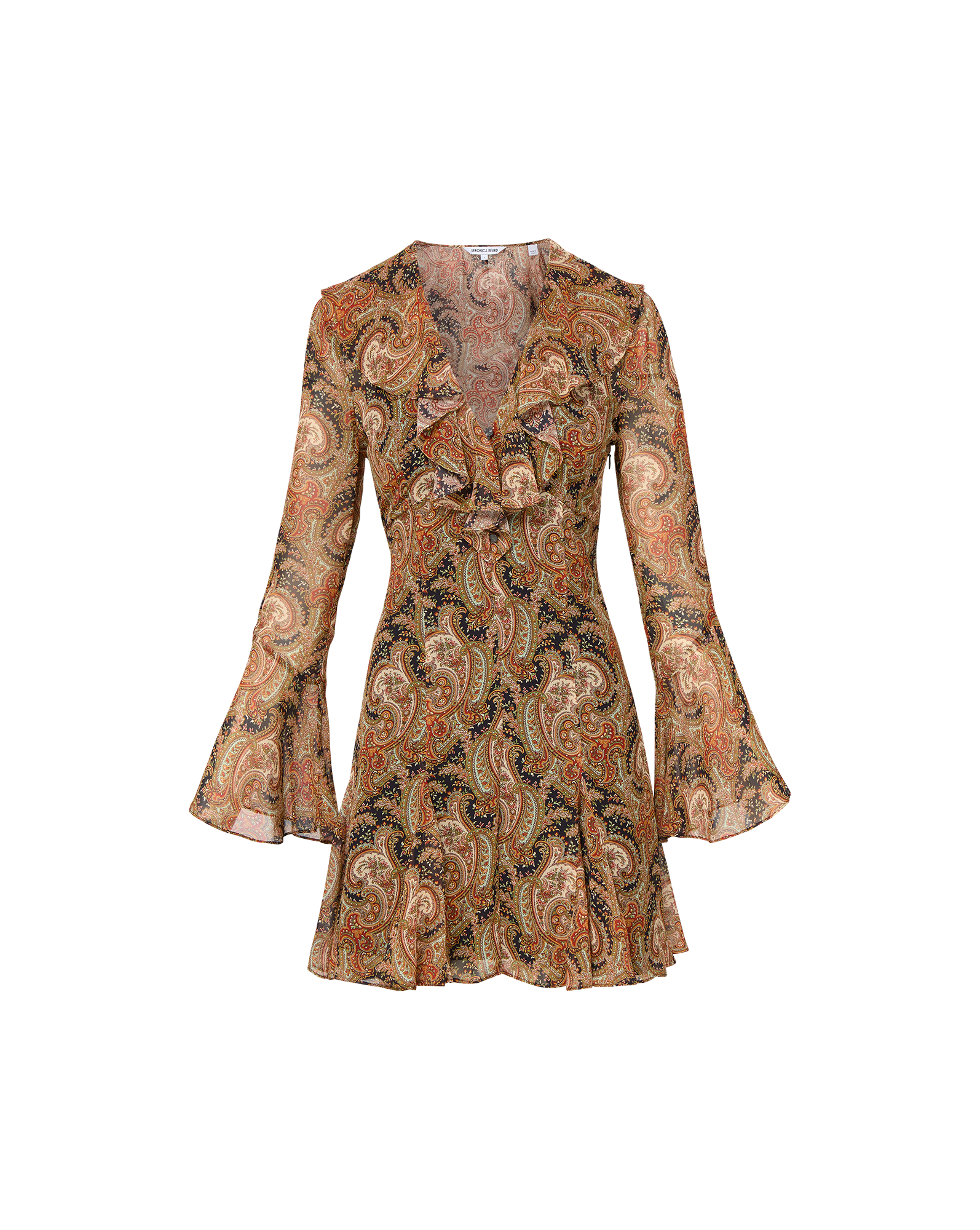 Adrienne Silk Mini Dress