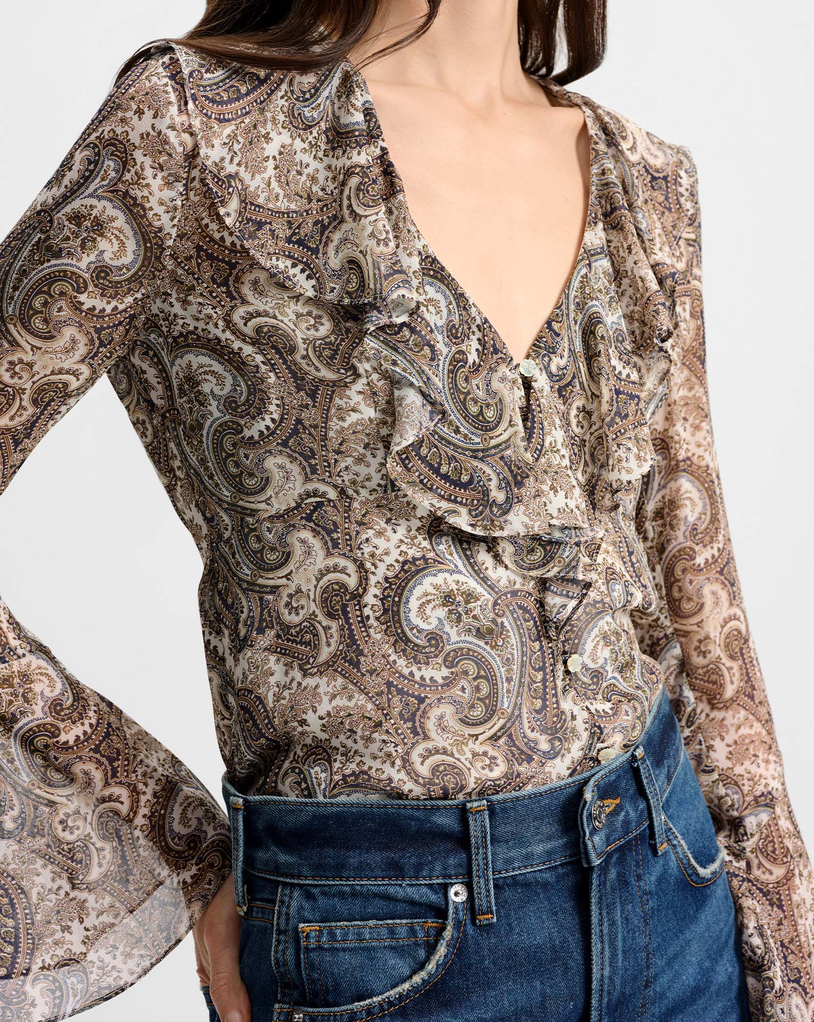 Kyrie Silk Blouse