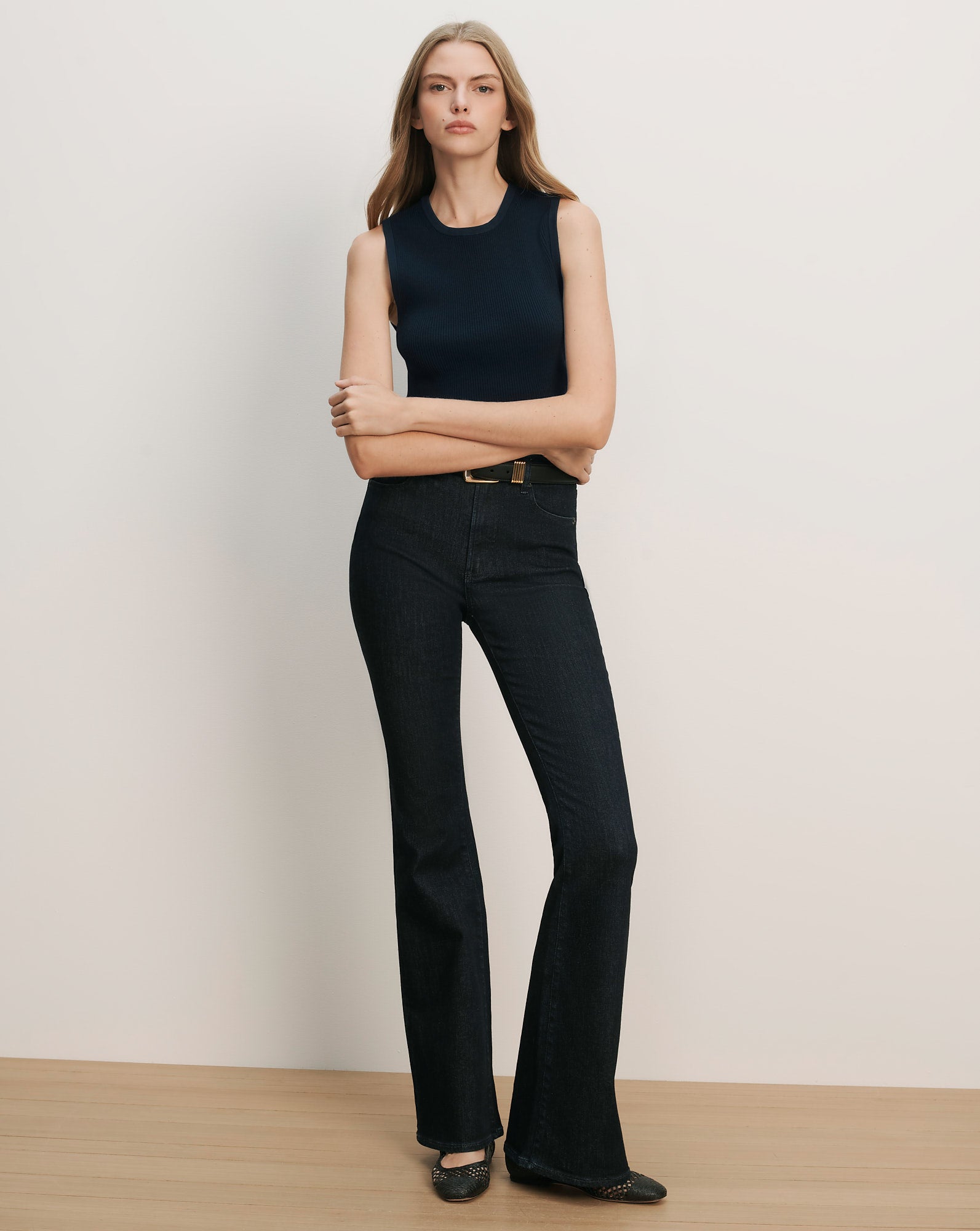 Sid Crewneck Knit Tank Top