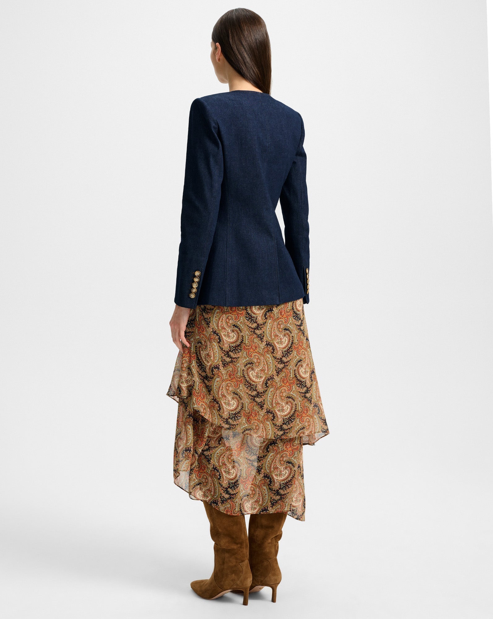 Cynthia Tailored Denim Jacket