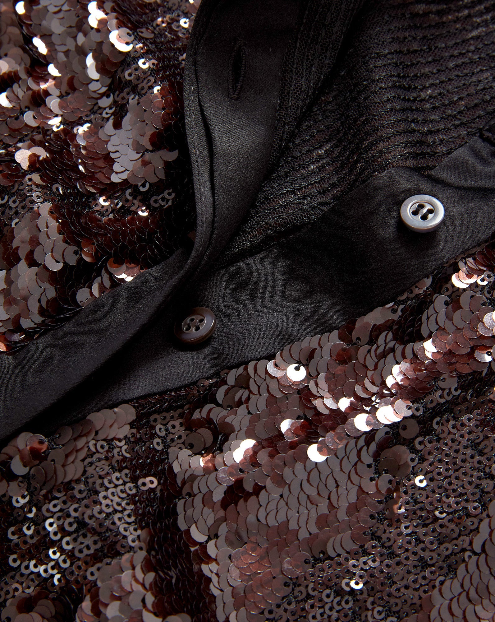 Matty Sequin Button-Down Shirt