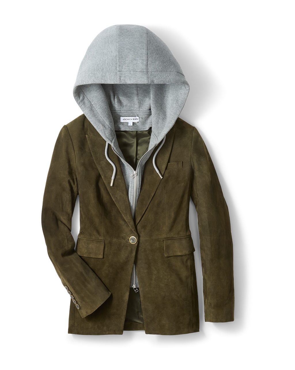 Duane Suede Dickey Jacket