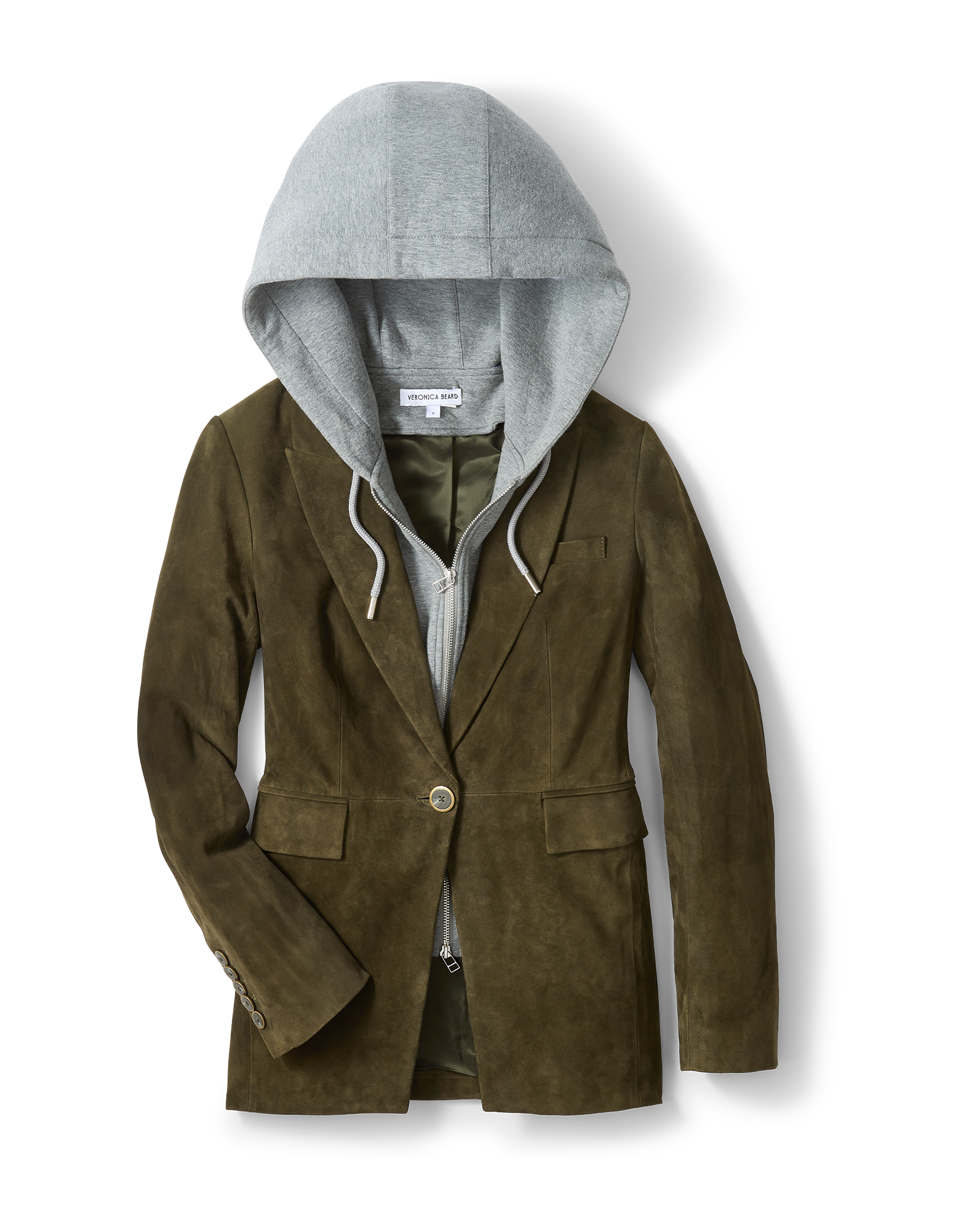 Duane Suede Dickey Jacket