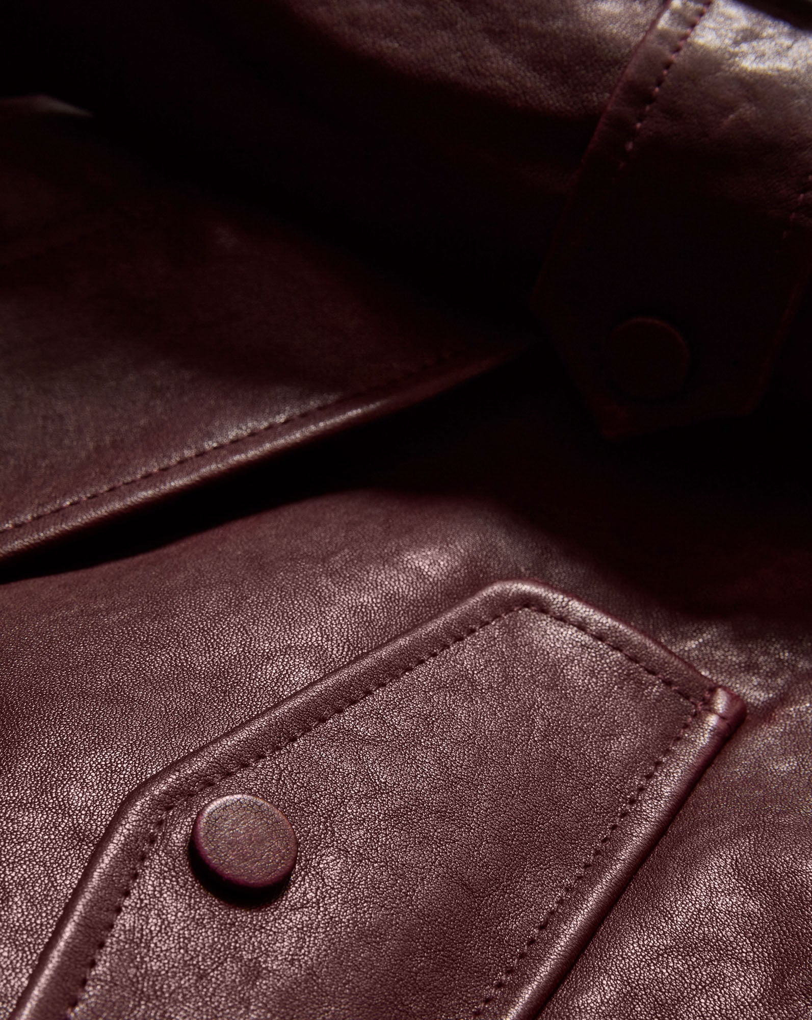 Bateman Cropped Leather Jacket