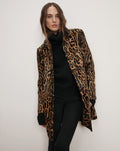 Shelley Calf Hair Dickey Coat