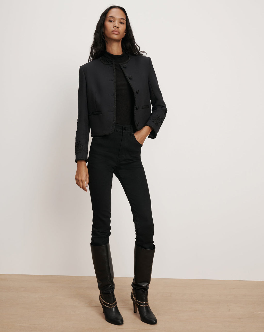 Latrell Embroidered Jacket