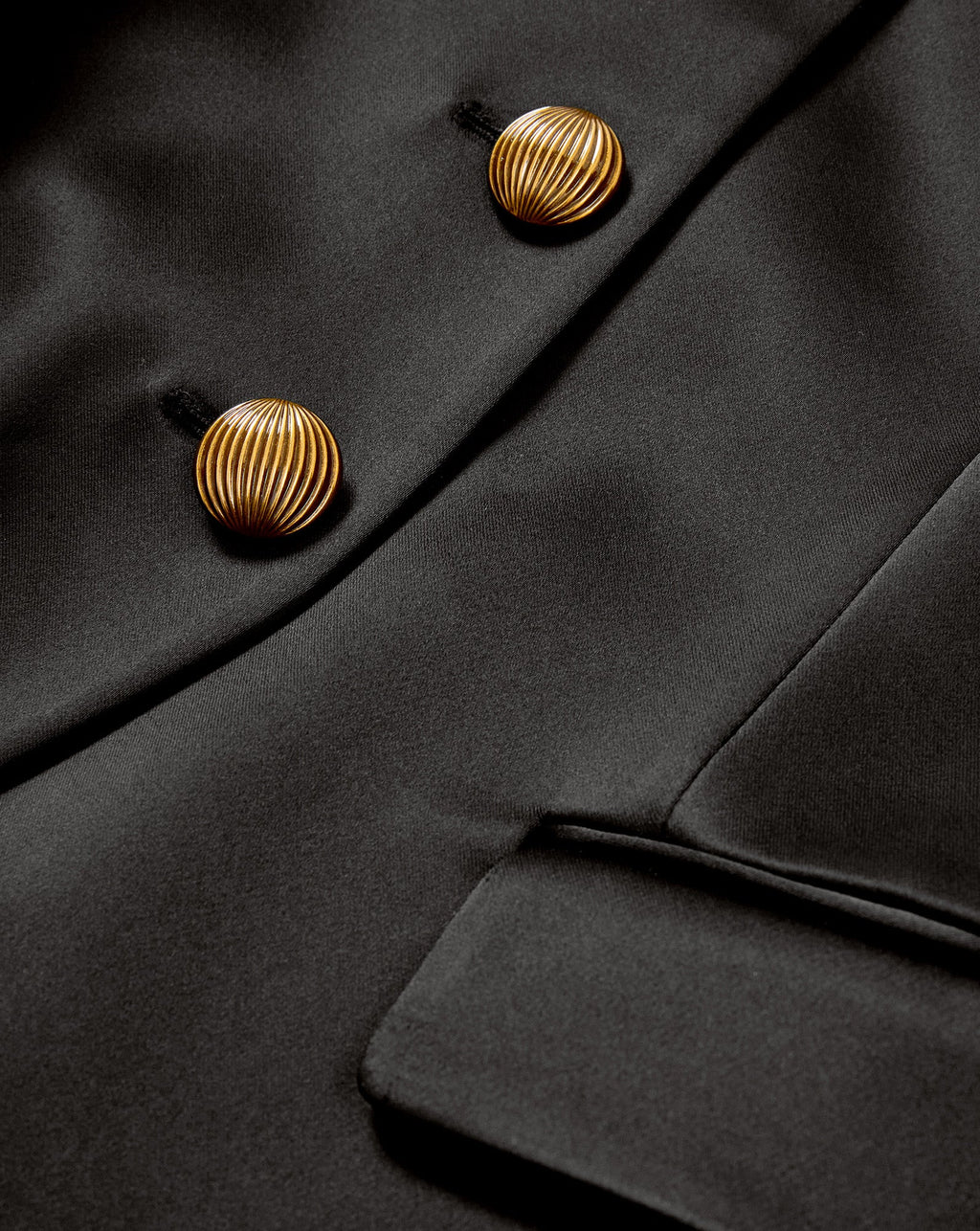 Cynthia Satin Tailored Jacket