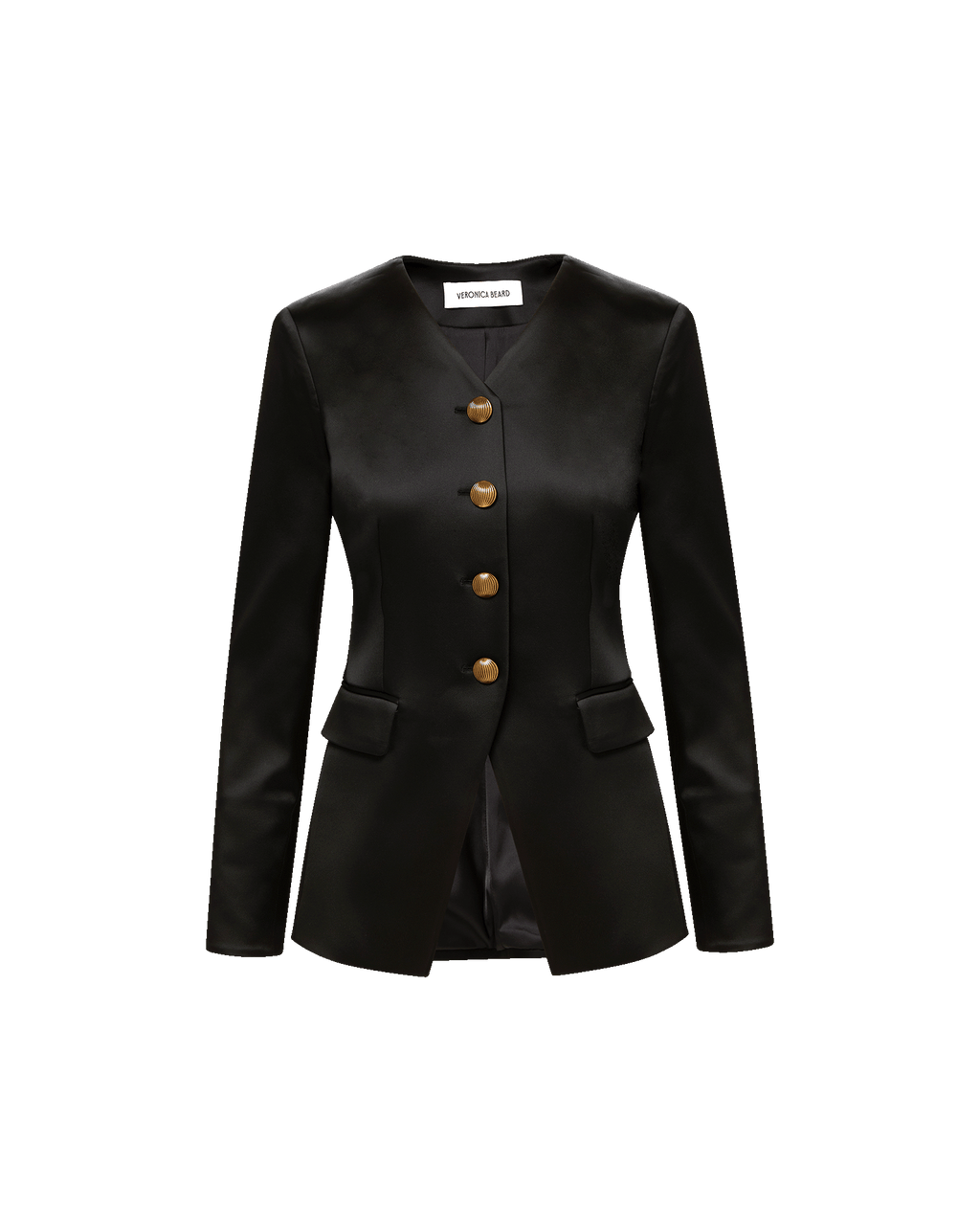 Cynthia Satin Tailored Jacket
