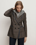 Hedi Plaid Dickey Jacket