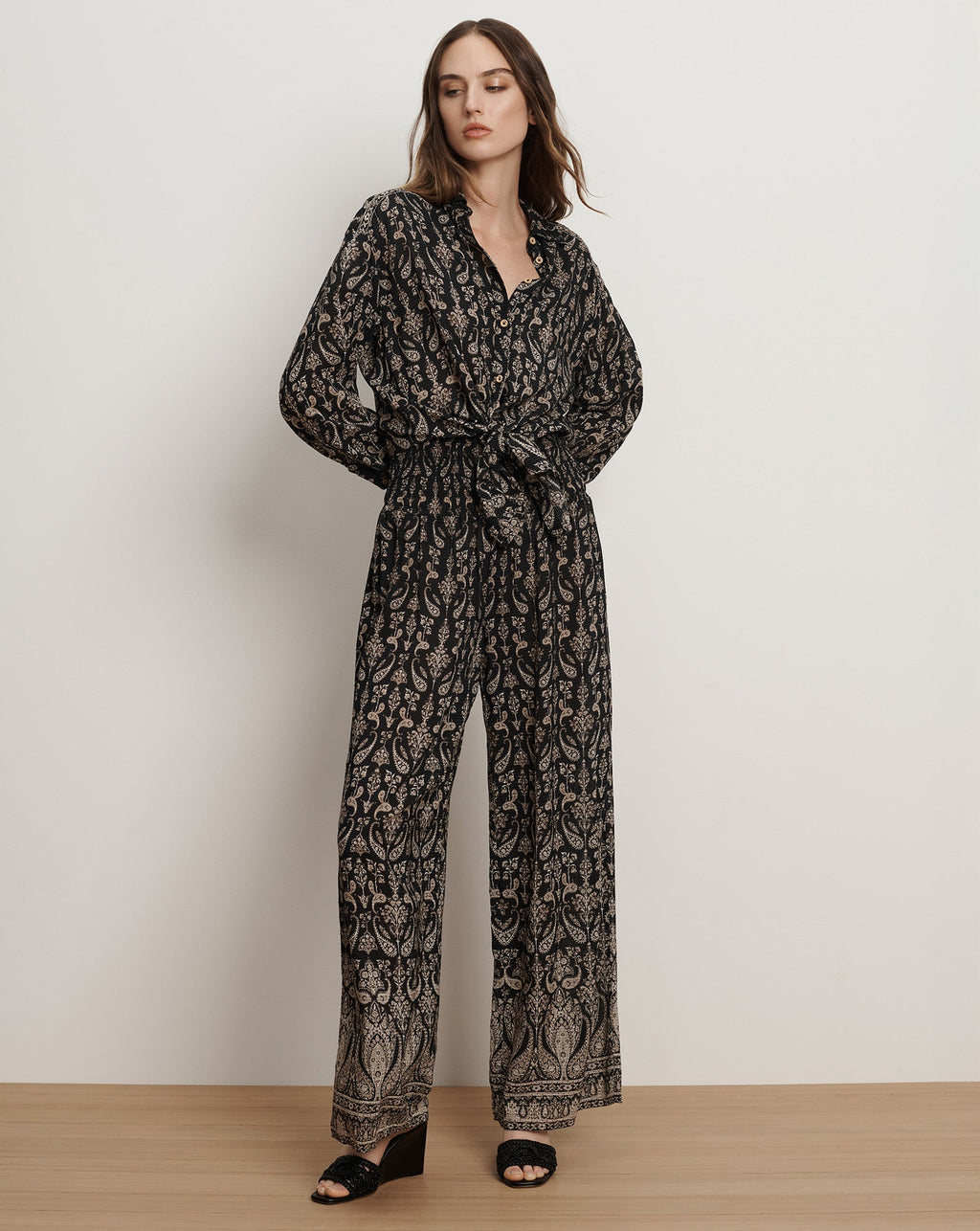 Lloyd Paisley Button-Down Shirt