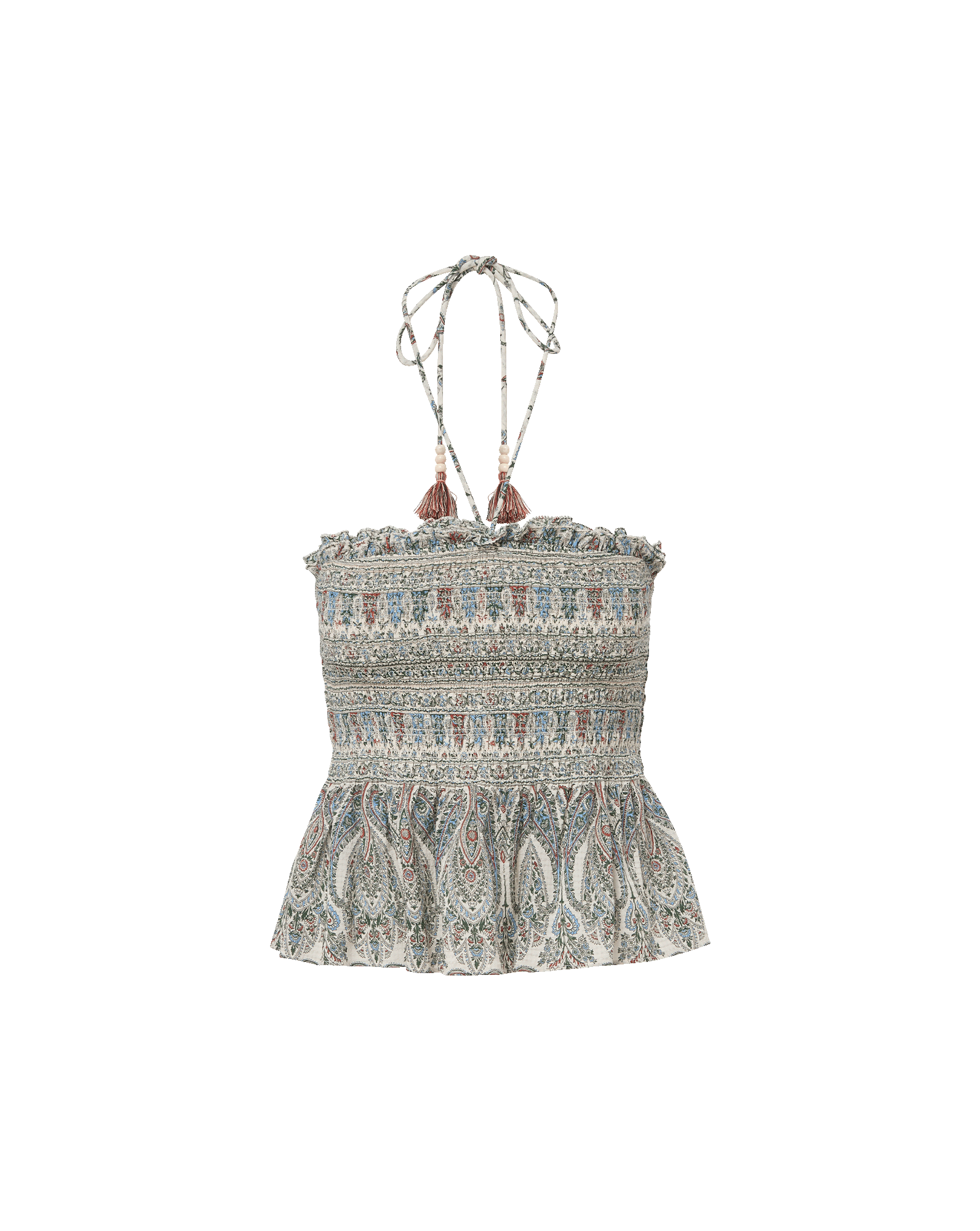 Damsey Smocked Halter Top