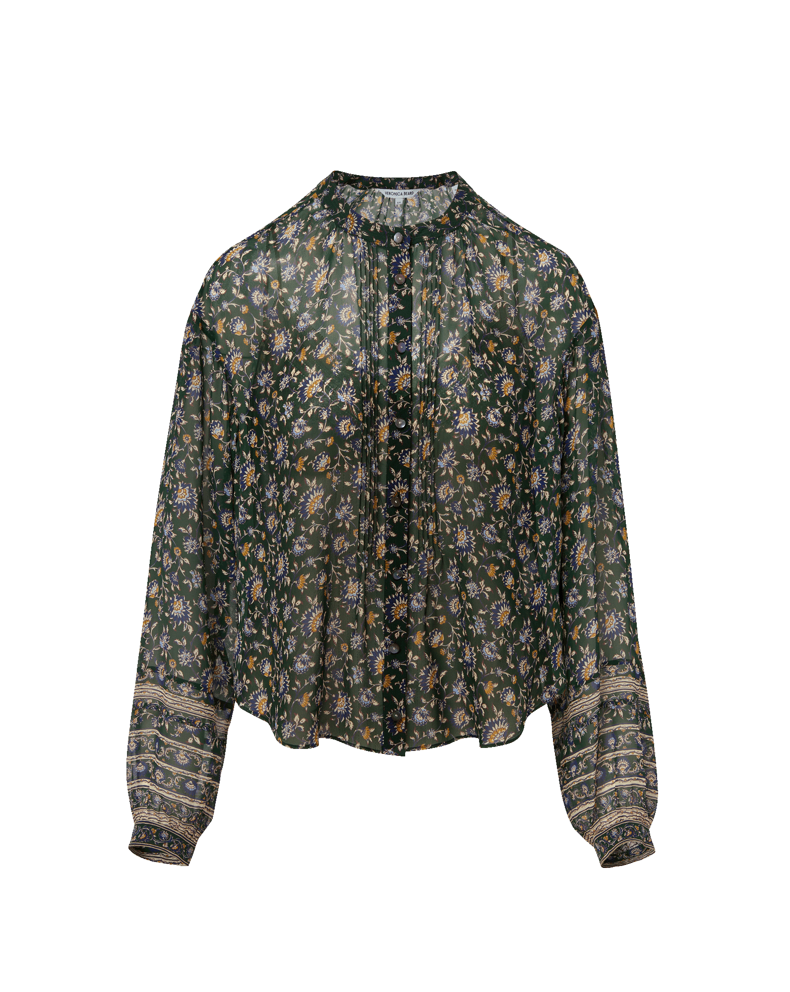 Lollie Floral Button-Down Blouse