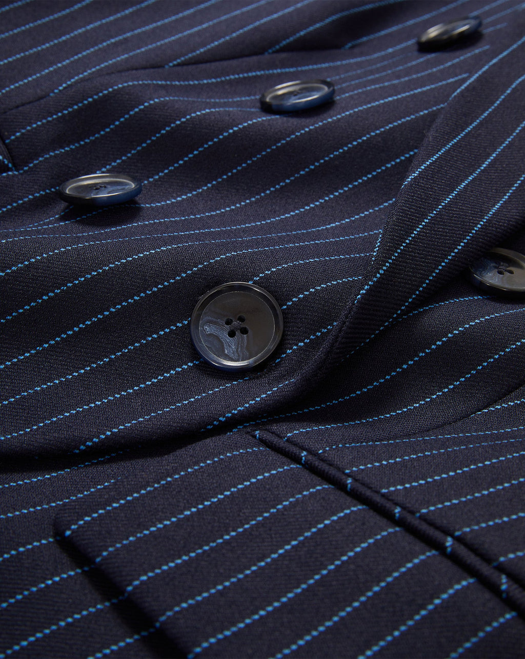 Miller Pinstripe Dickey Jacket