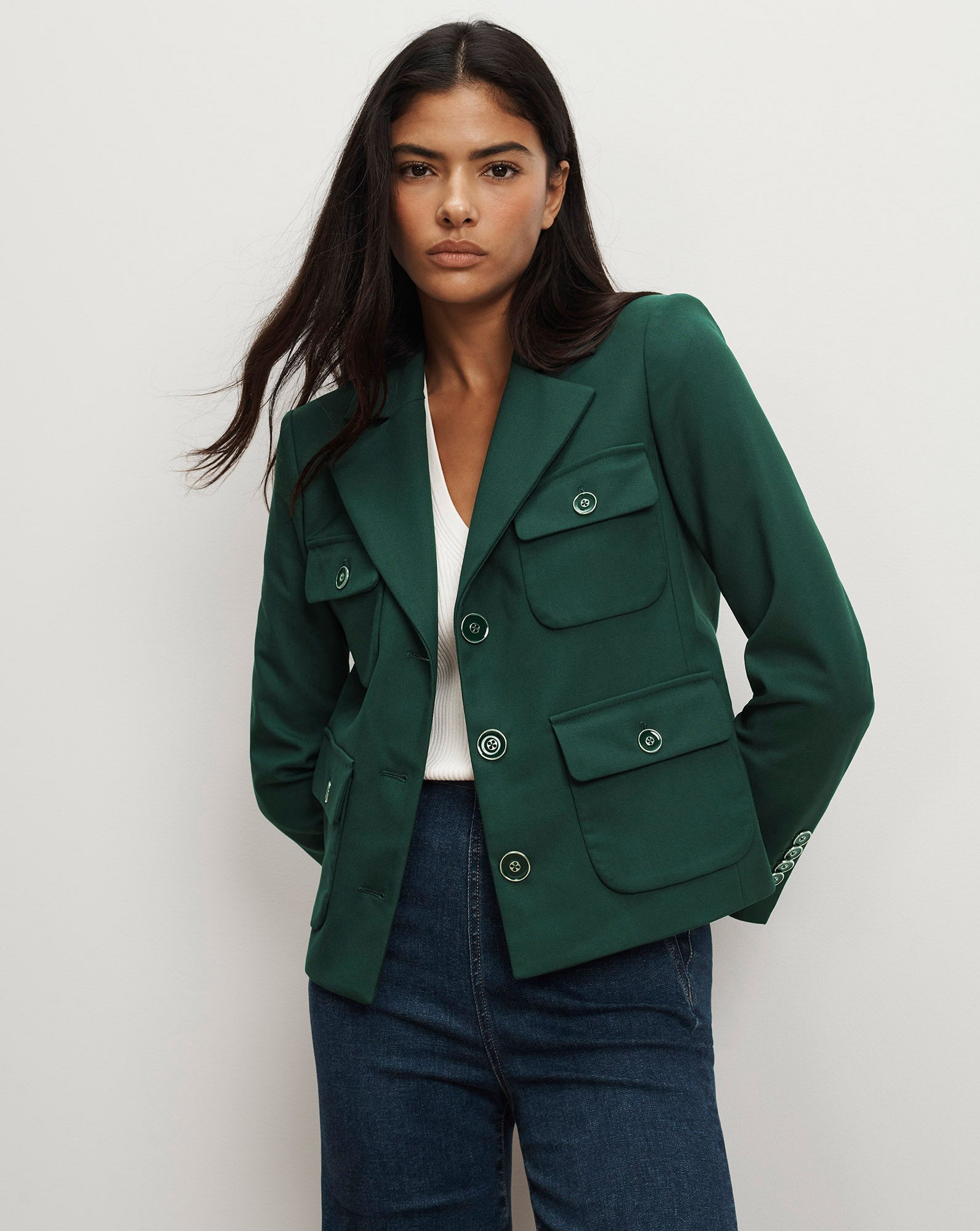 Schuyler Tailored Utility Jacket