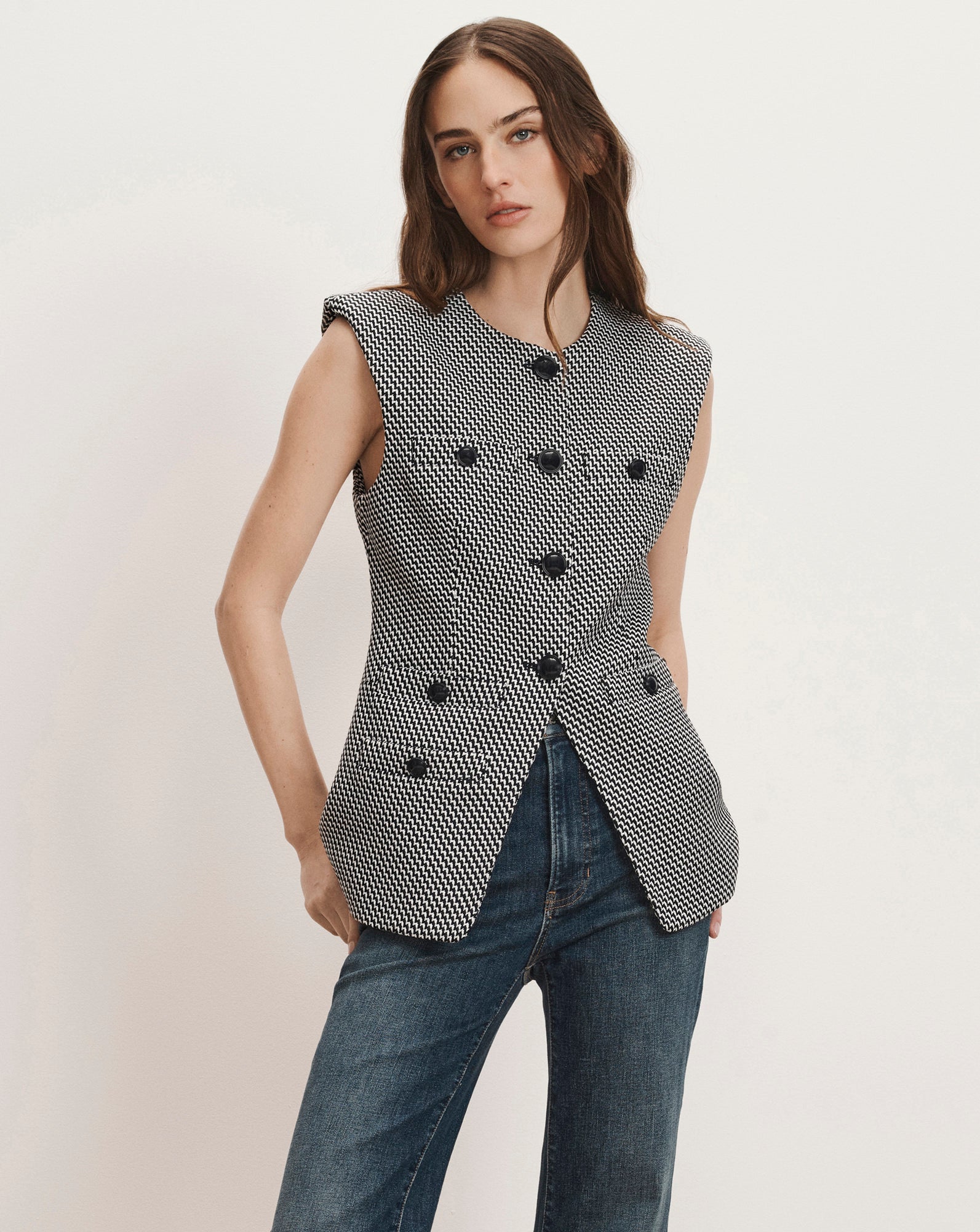 Tamara Tweed Vest
