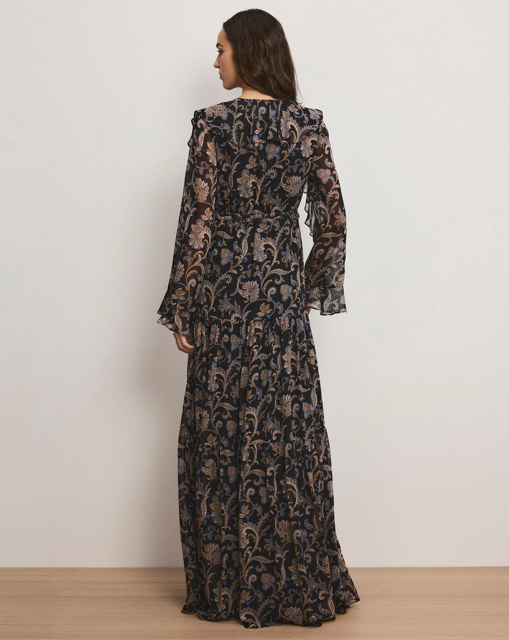 Akara Silk Maxi Dress