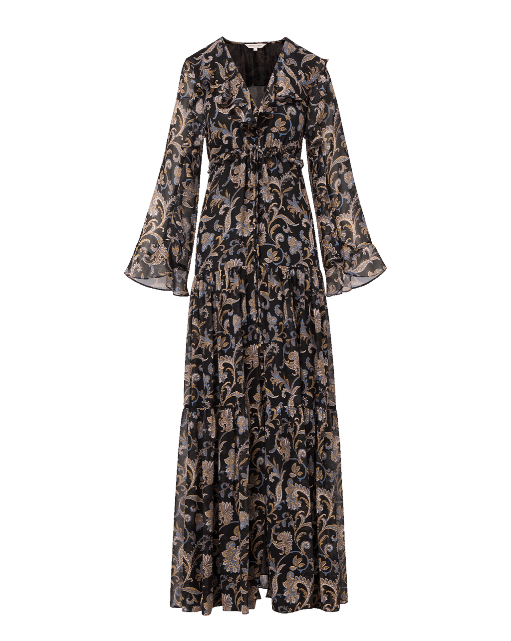 Akara Silk Maxi Dress