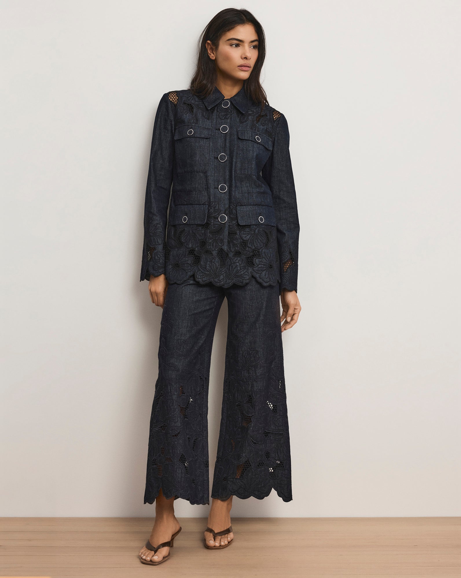 Kiki Eyelet Jacket