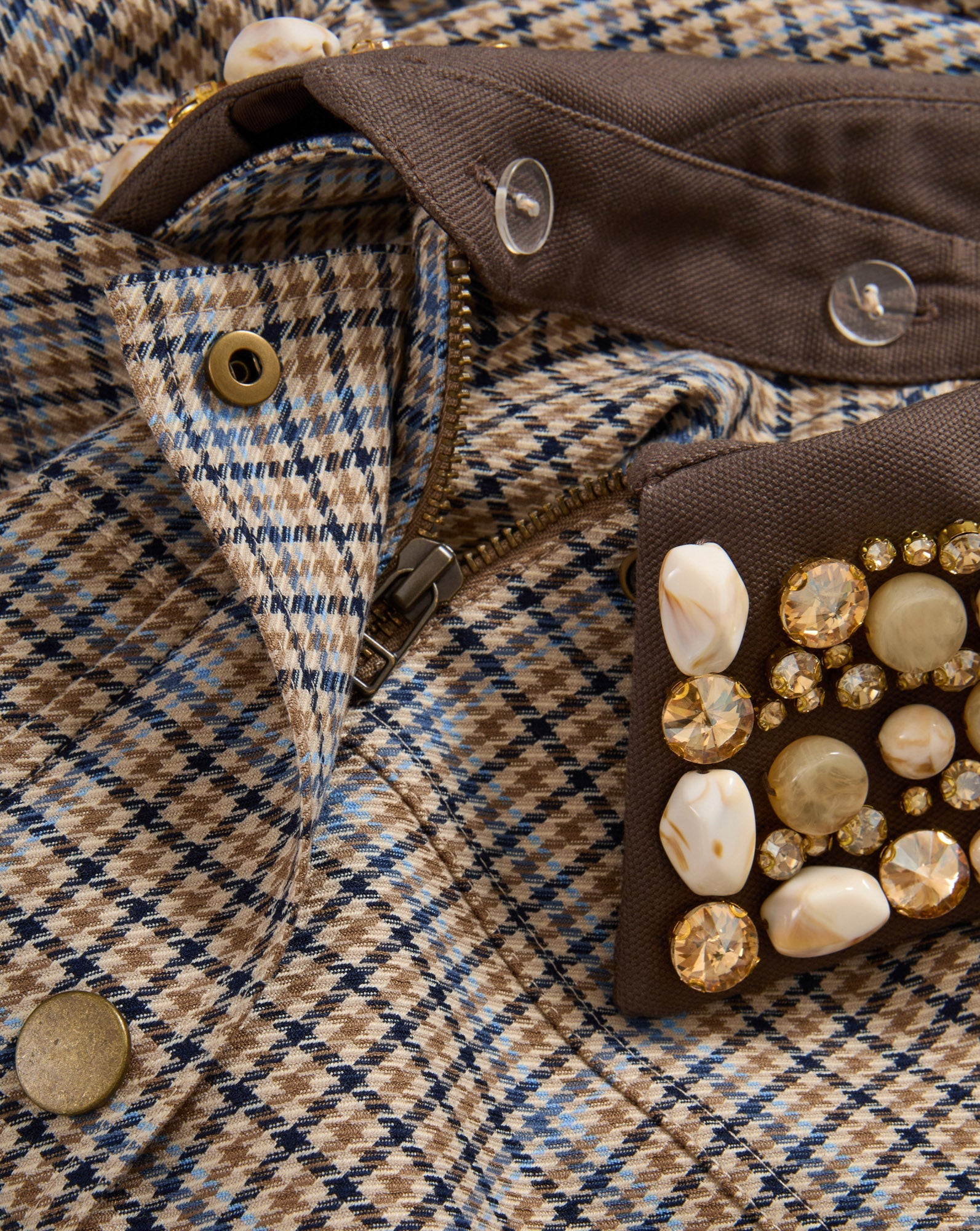 Kasper Plaid Chore Jacket