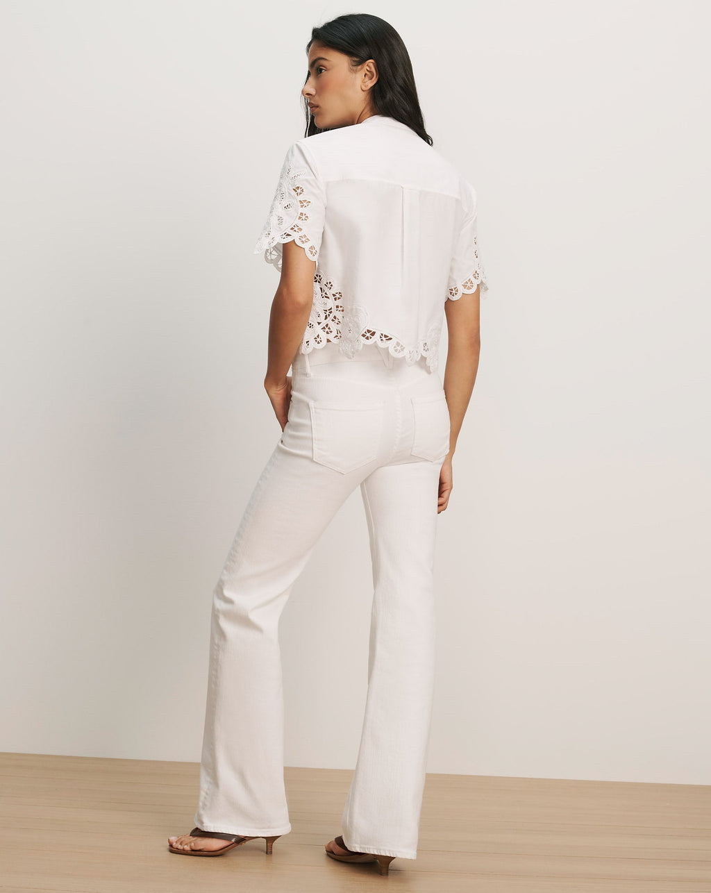 Aleck Lace Button-Down Shirt