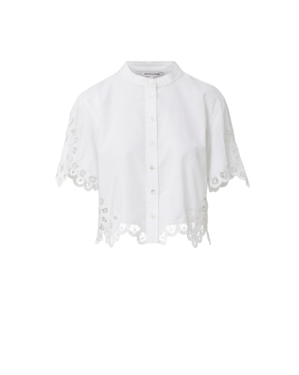 Aleck Lace Button-Down Shirt