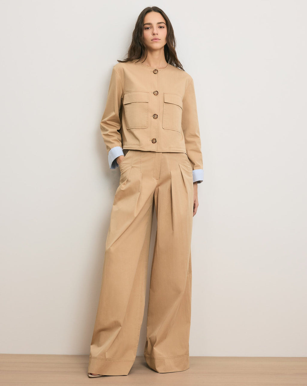 Gala Cropped Utility Jacket