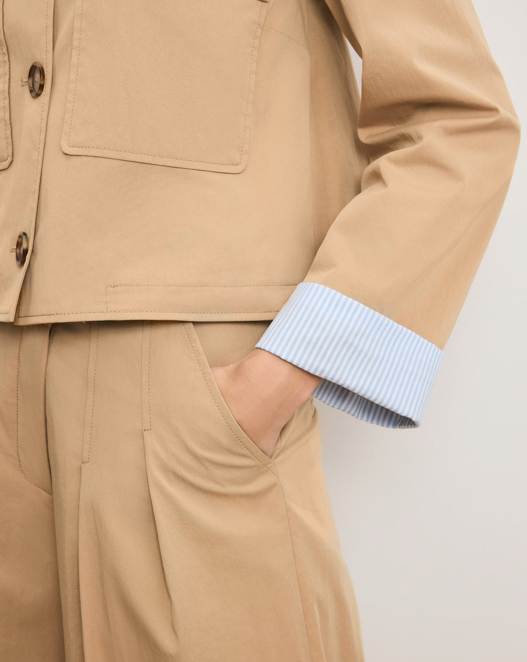 Gala Cropped Utility Jacket