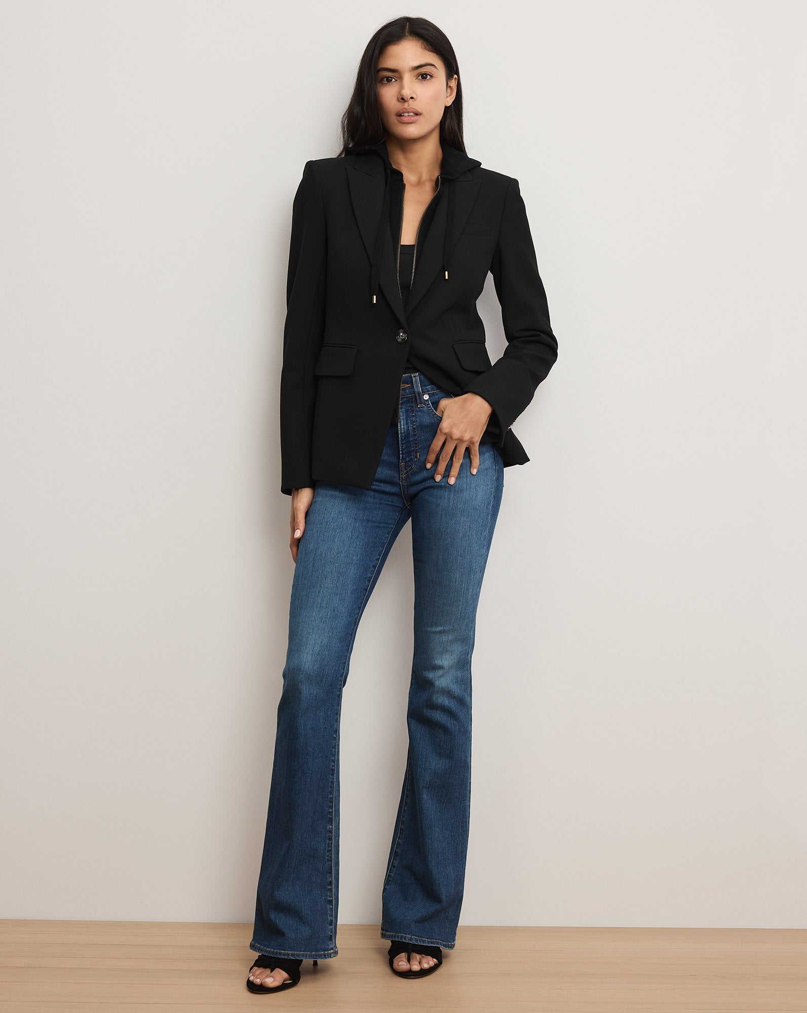 Miller Single-Breasted Dickey Jacket