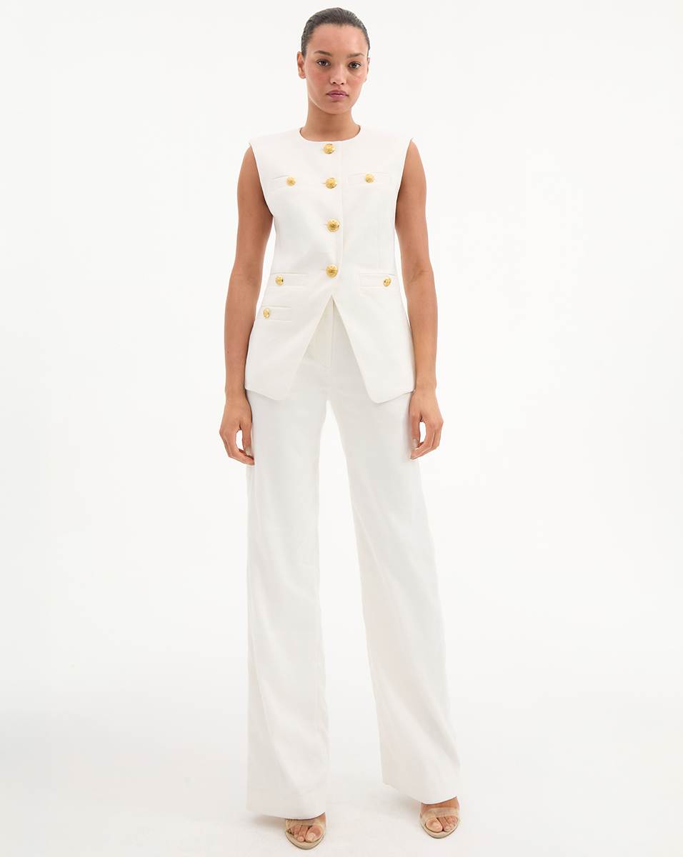 Tamara Linen Vest