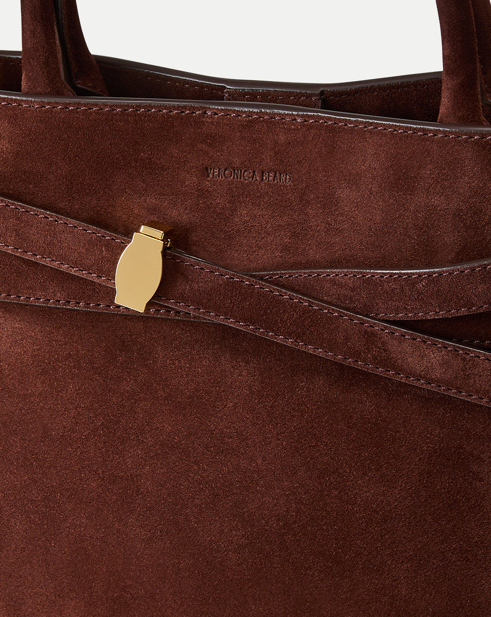 Veronica Beard Suede Dash Bag