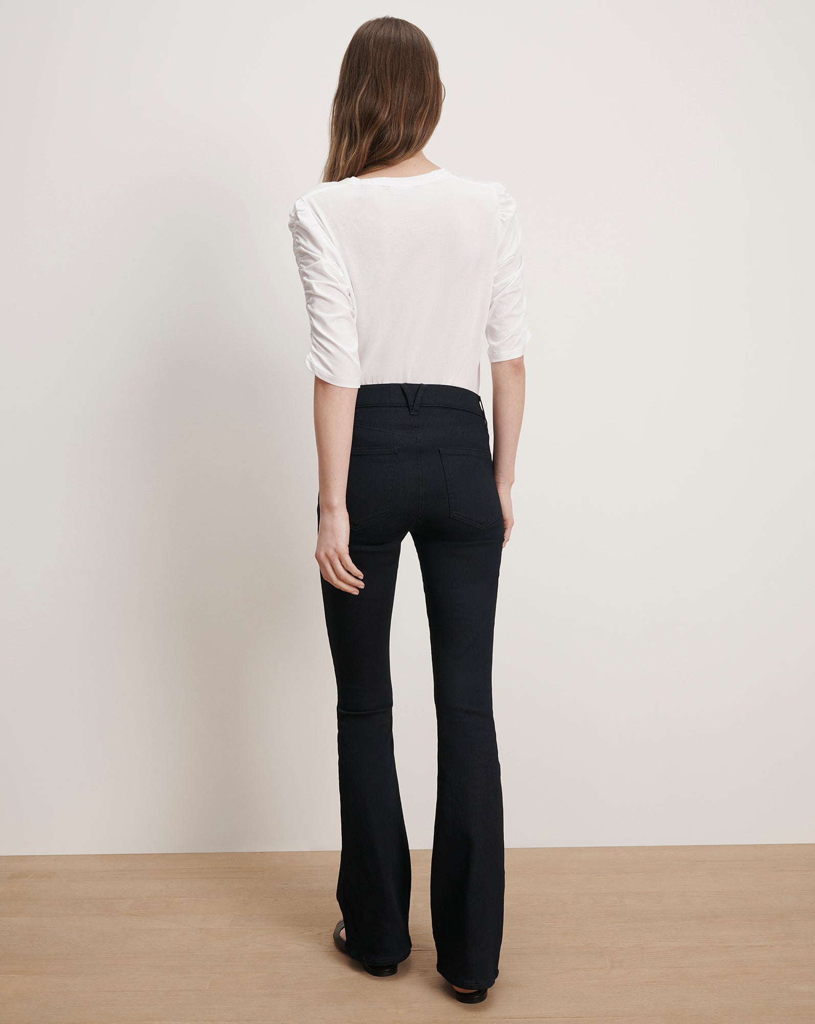 Waldorf Ruched-Sleeve T-Shirt