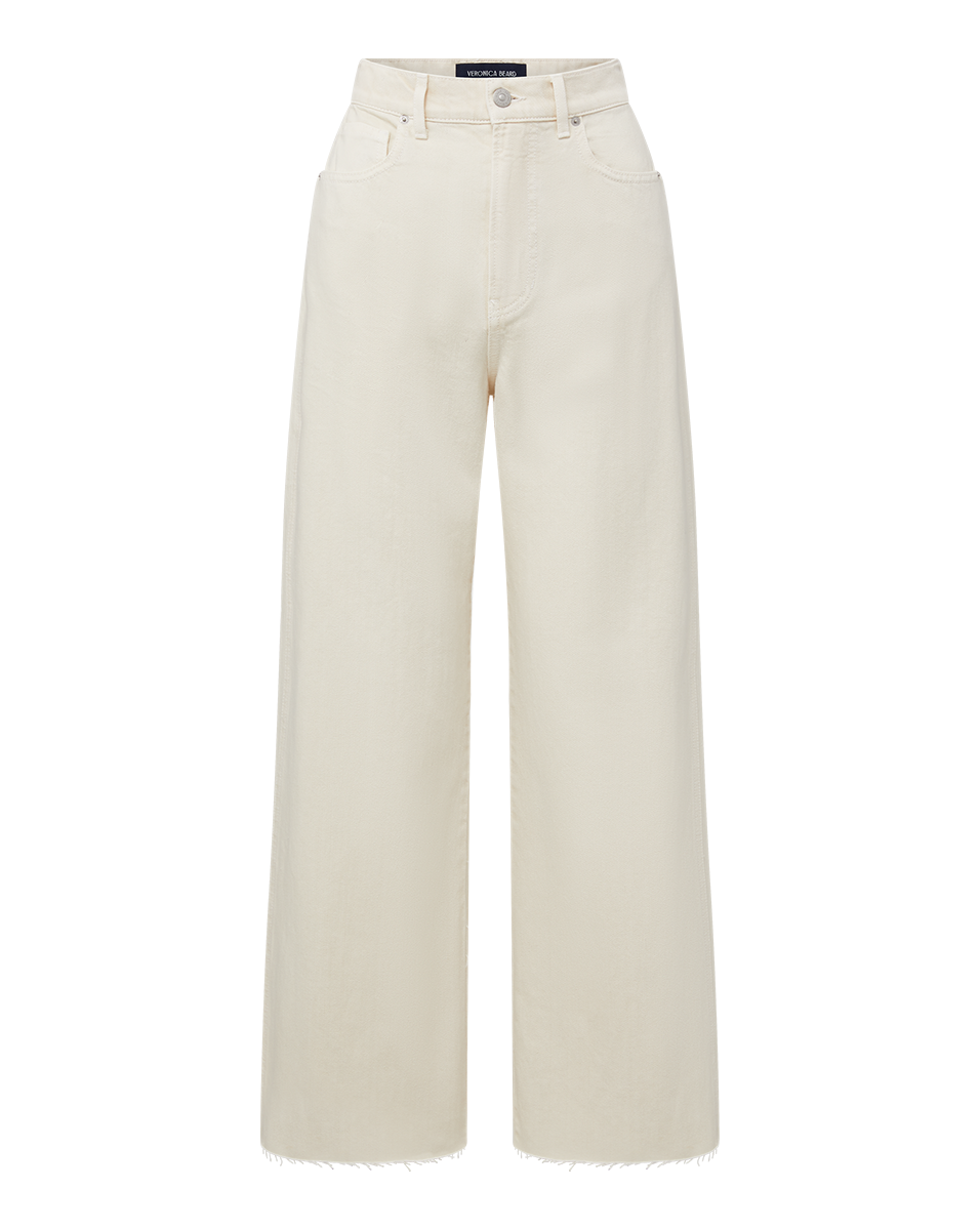 Taylor Cropped Wide-Leg Jean