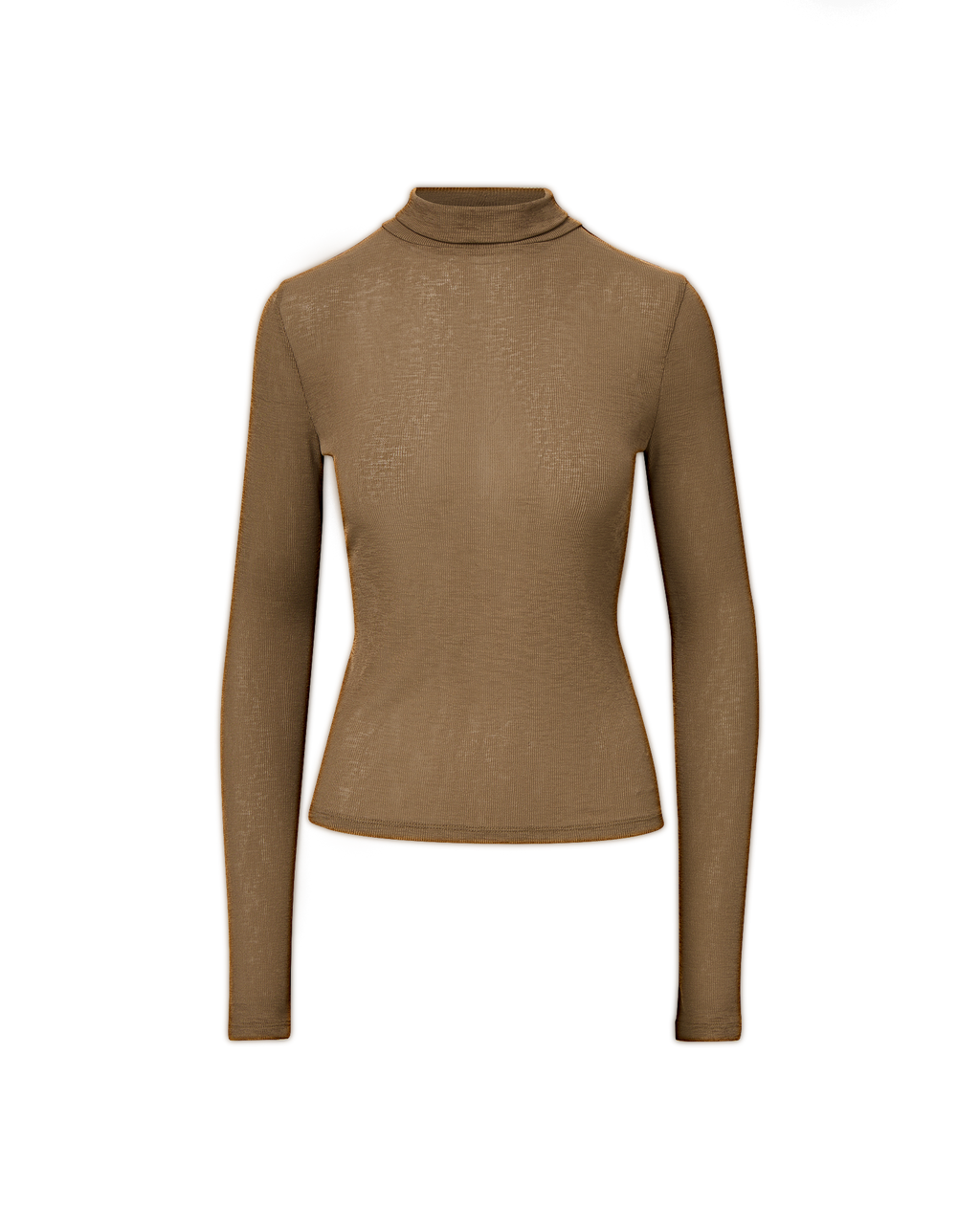 Wyeth Ribbed Turtleneck Top