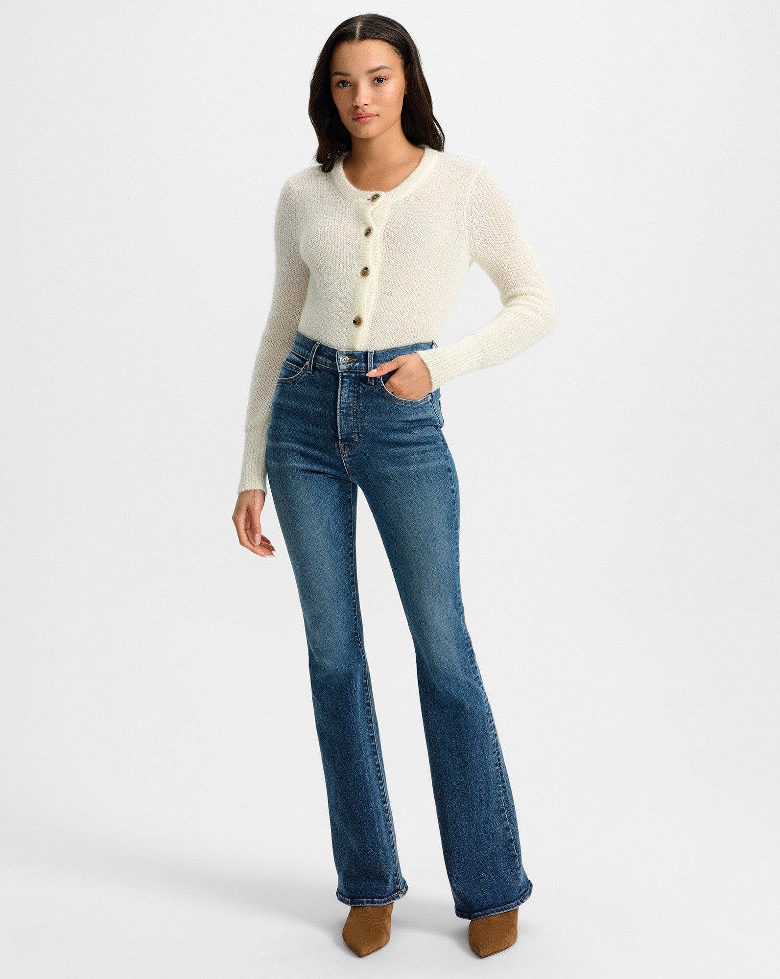 Beverly Skinny-Flare Jean