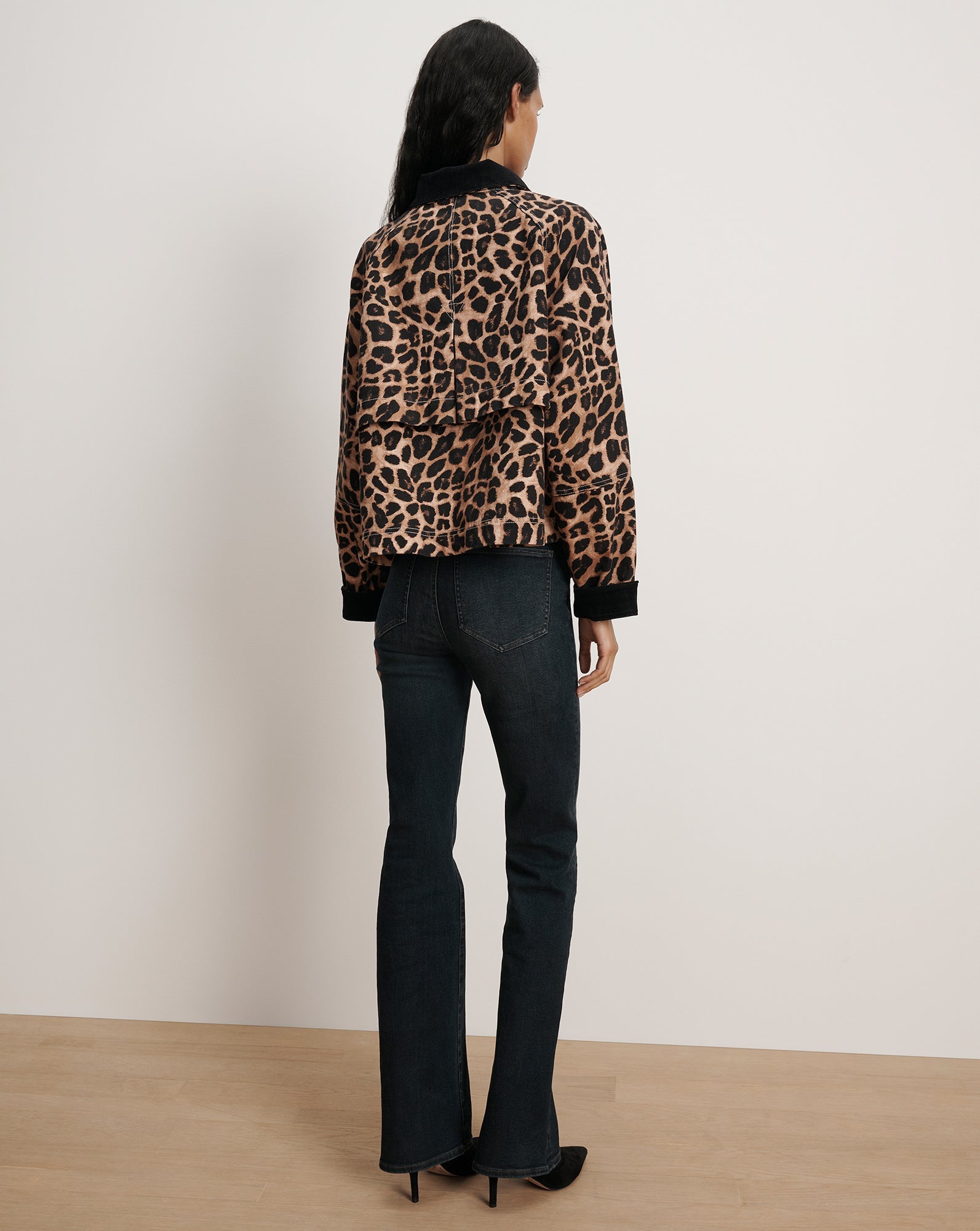 Arlo Leopard Chore Jacket