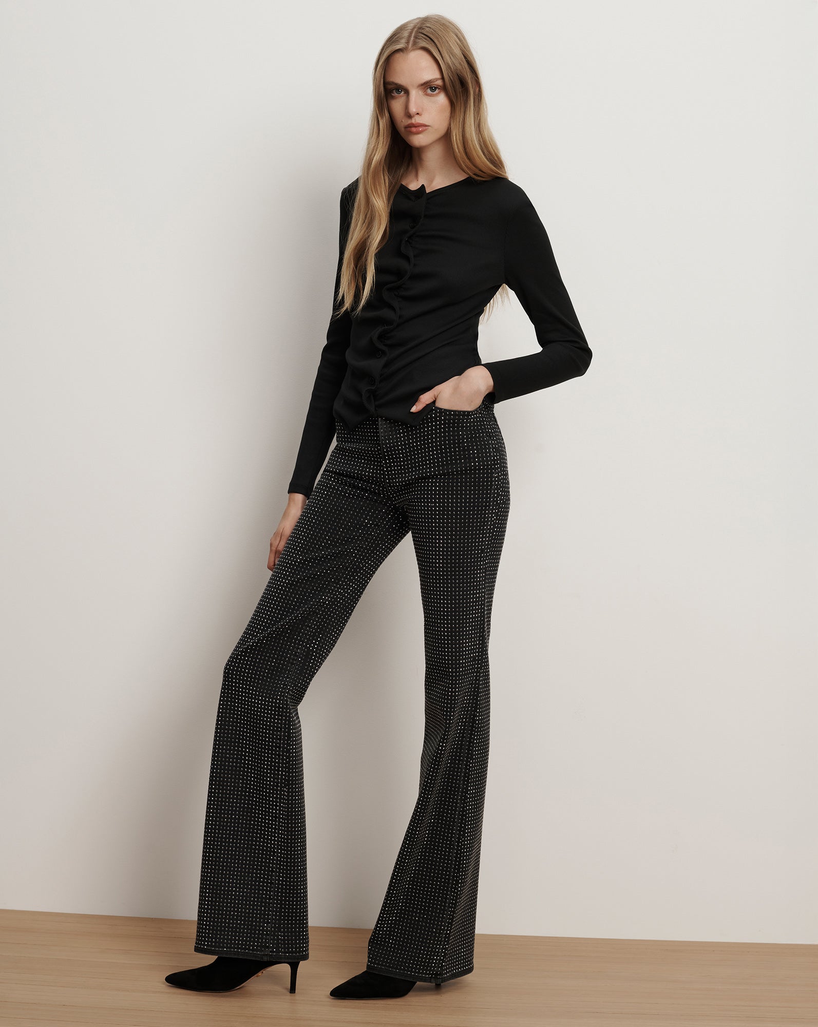 Jasminah Button-Front Top