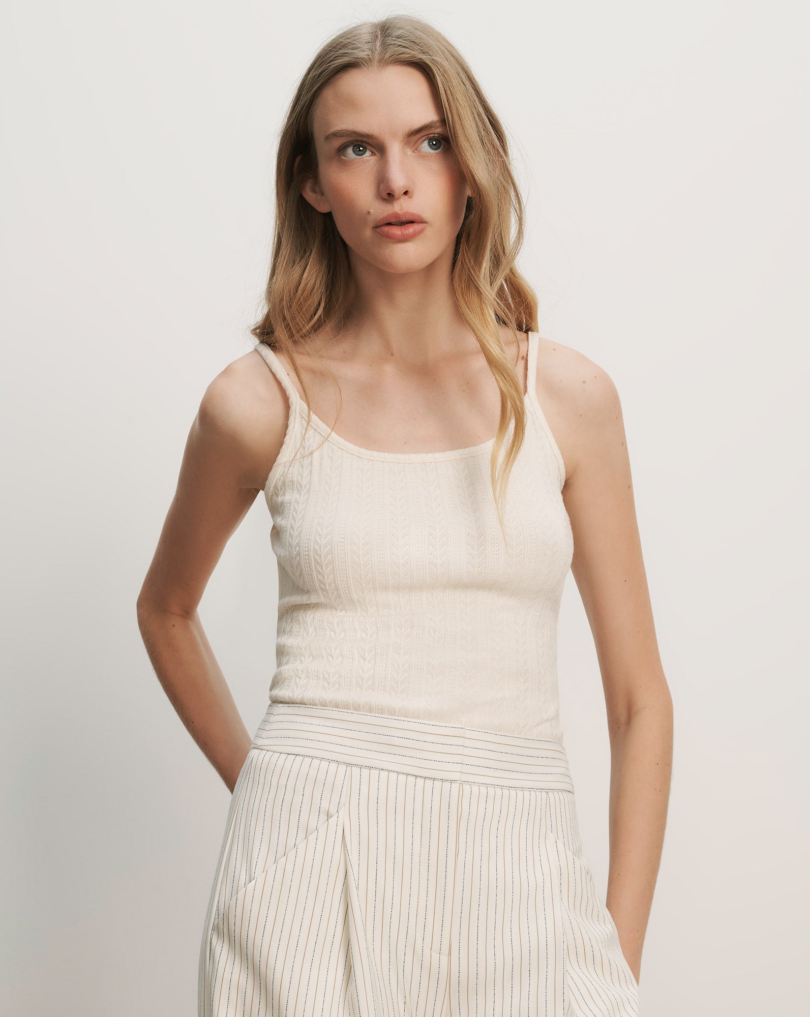 Brodier Knit Tank Top