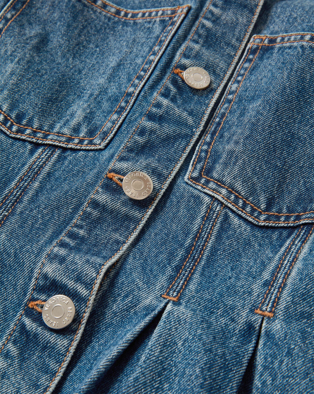 Zahara Peplum Denim Jacket