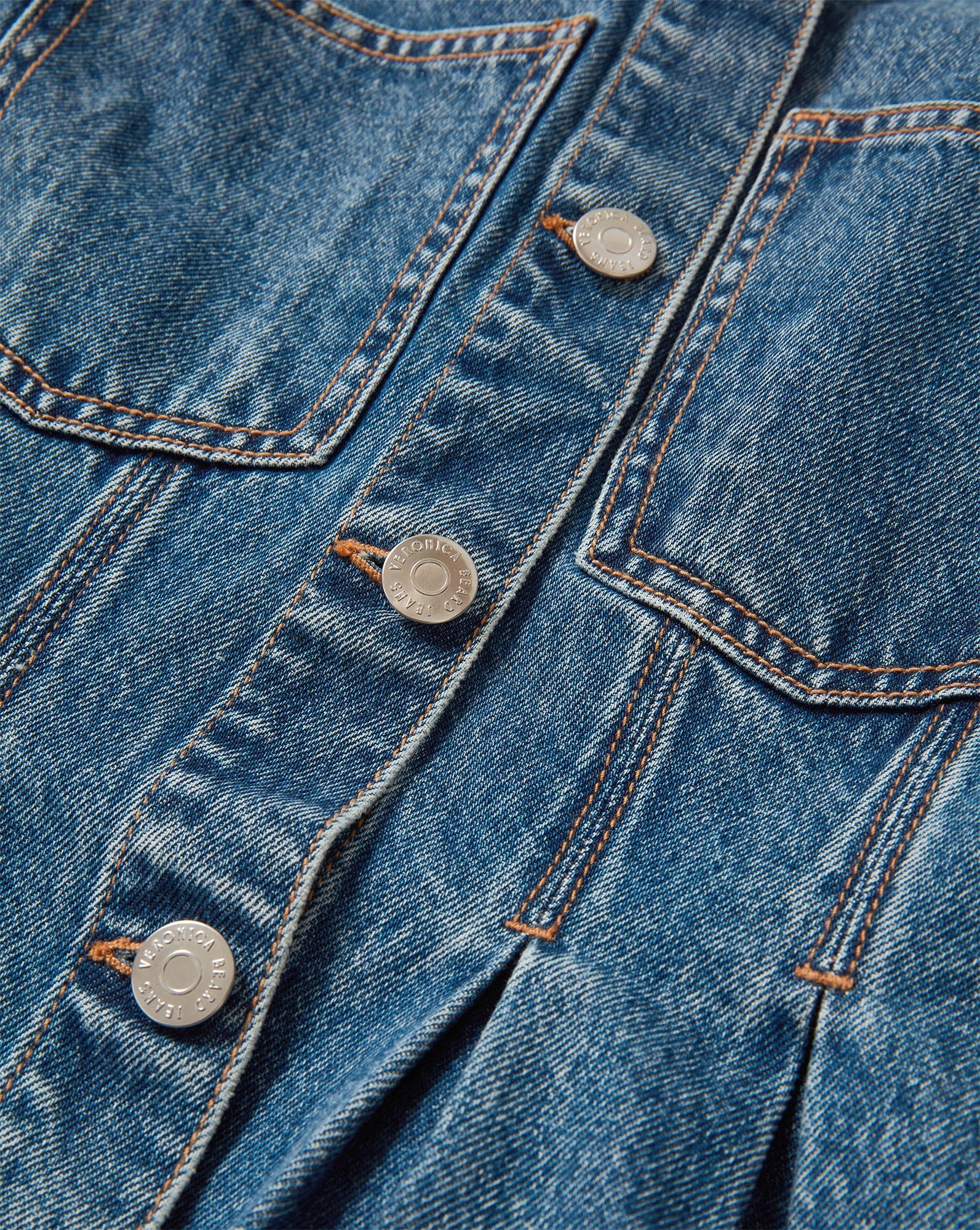 Zahara Peplum Denim Jacket