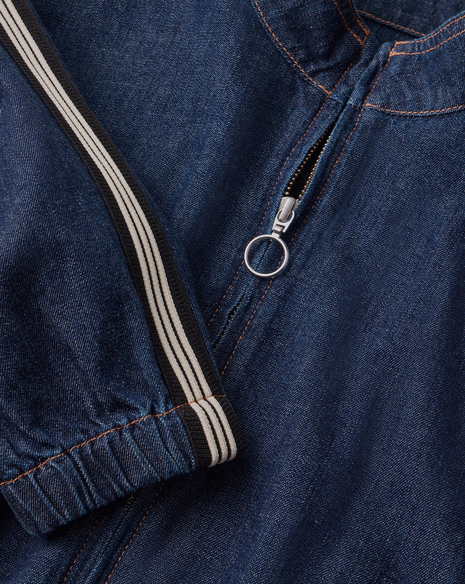 Gigi Denim Track Jacket