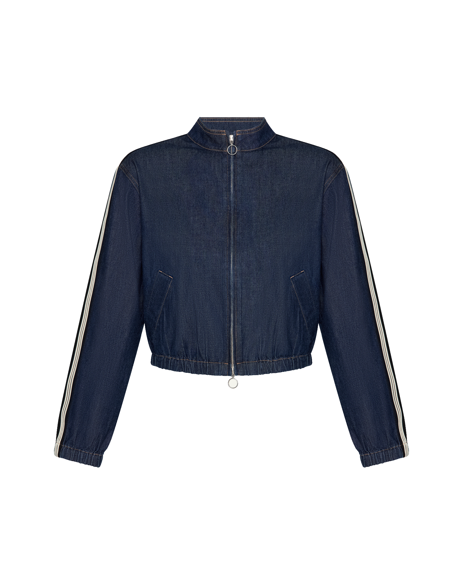Gigi Denim Track Jacket