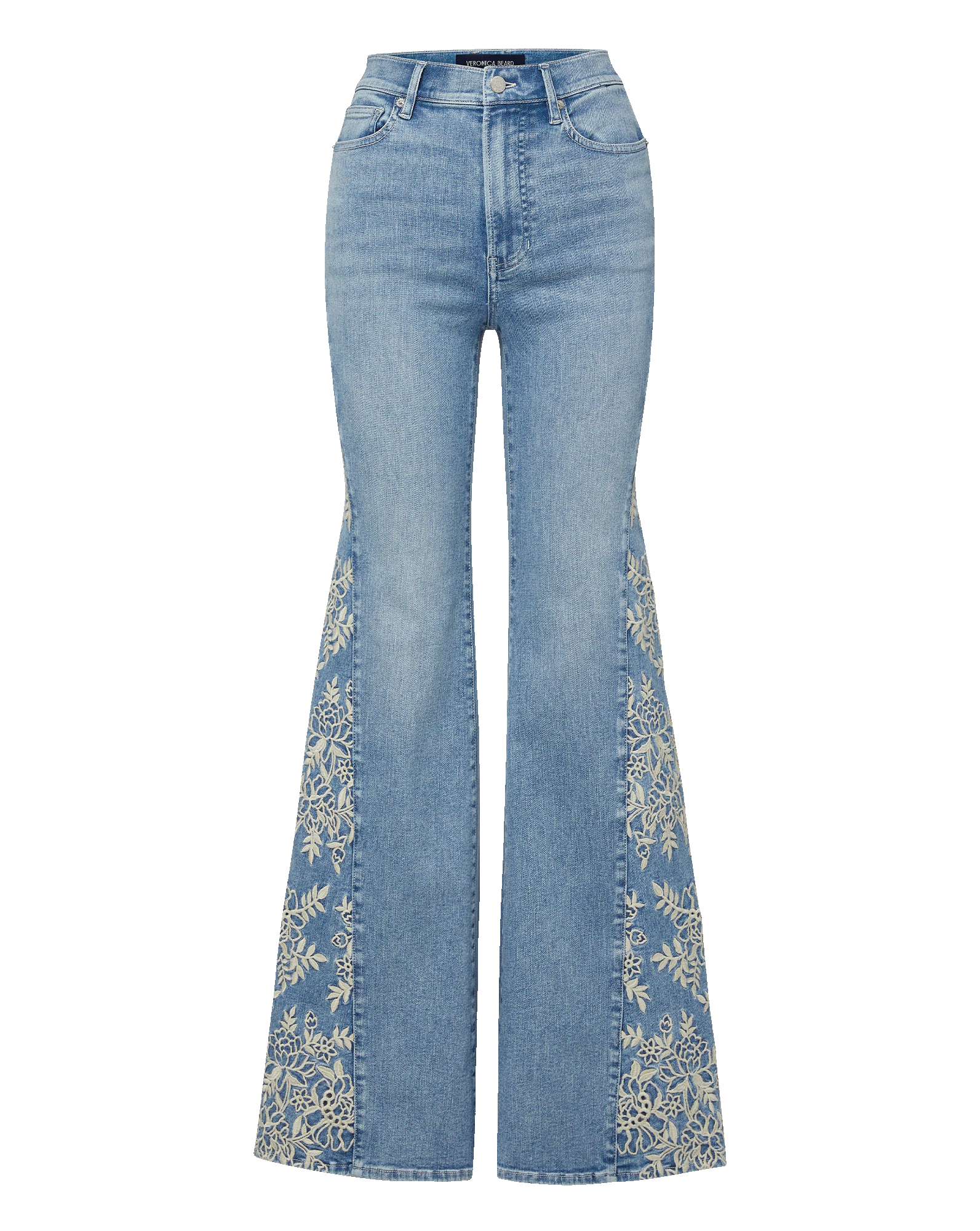 Joplin Embroidered Flare Jean
