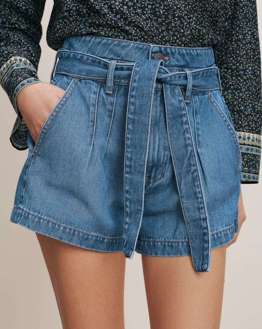 Jaylen Denim Short