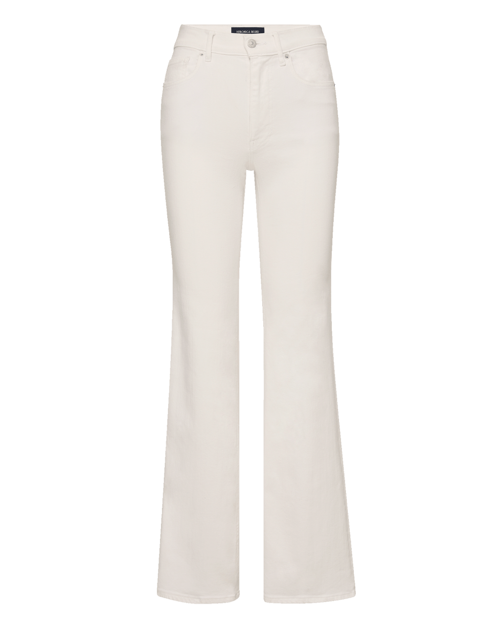 Crosbie Mid-Rise Slim Wide-Leg Jean