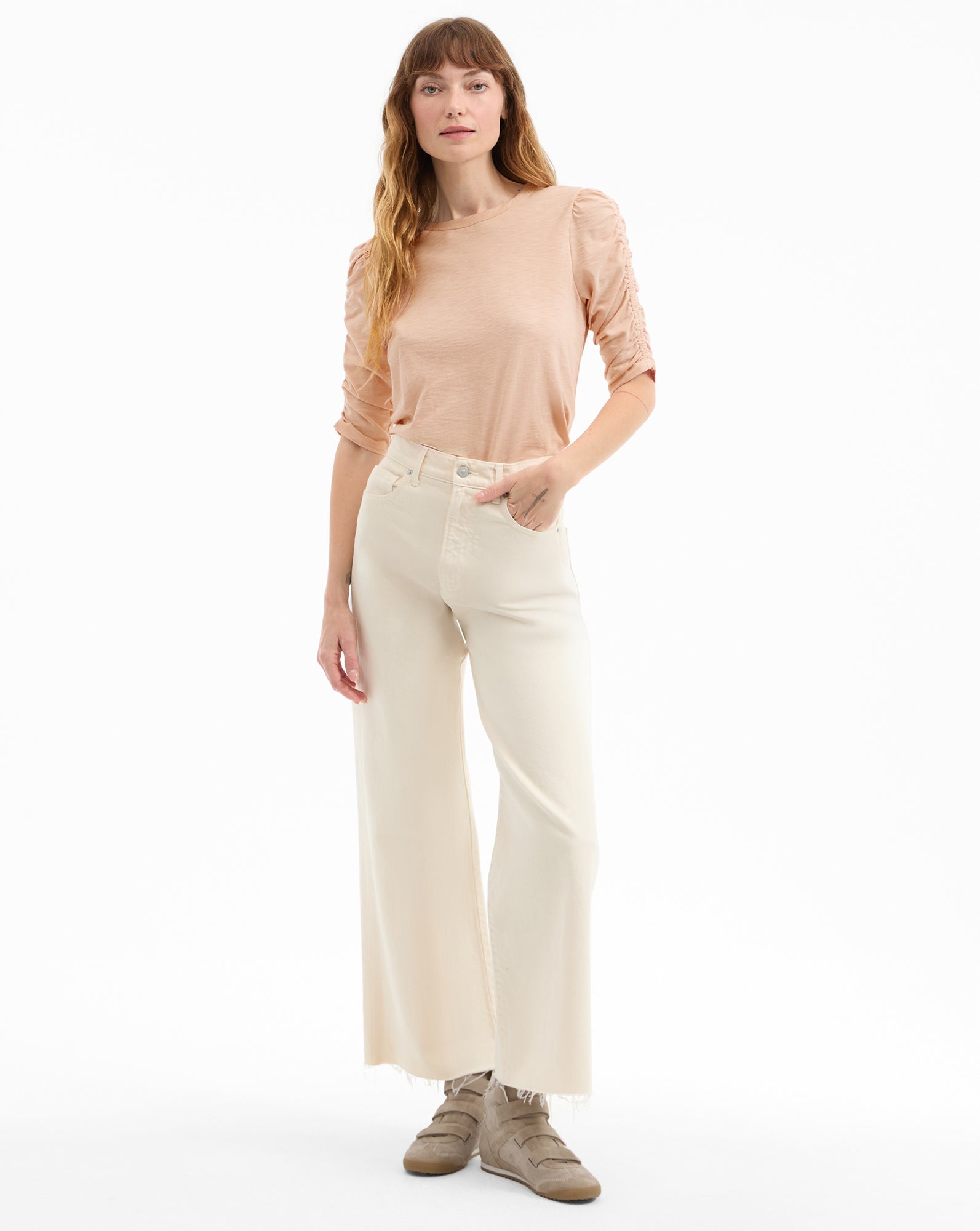 Nima High-Top Velcro Sneaker