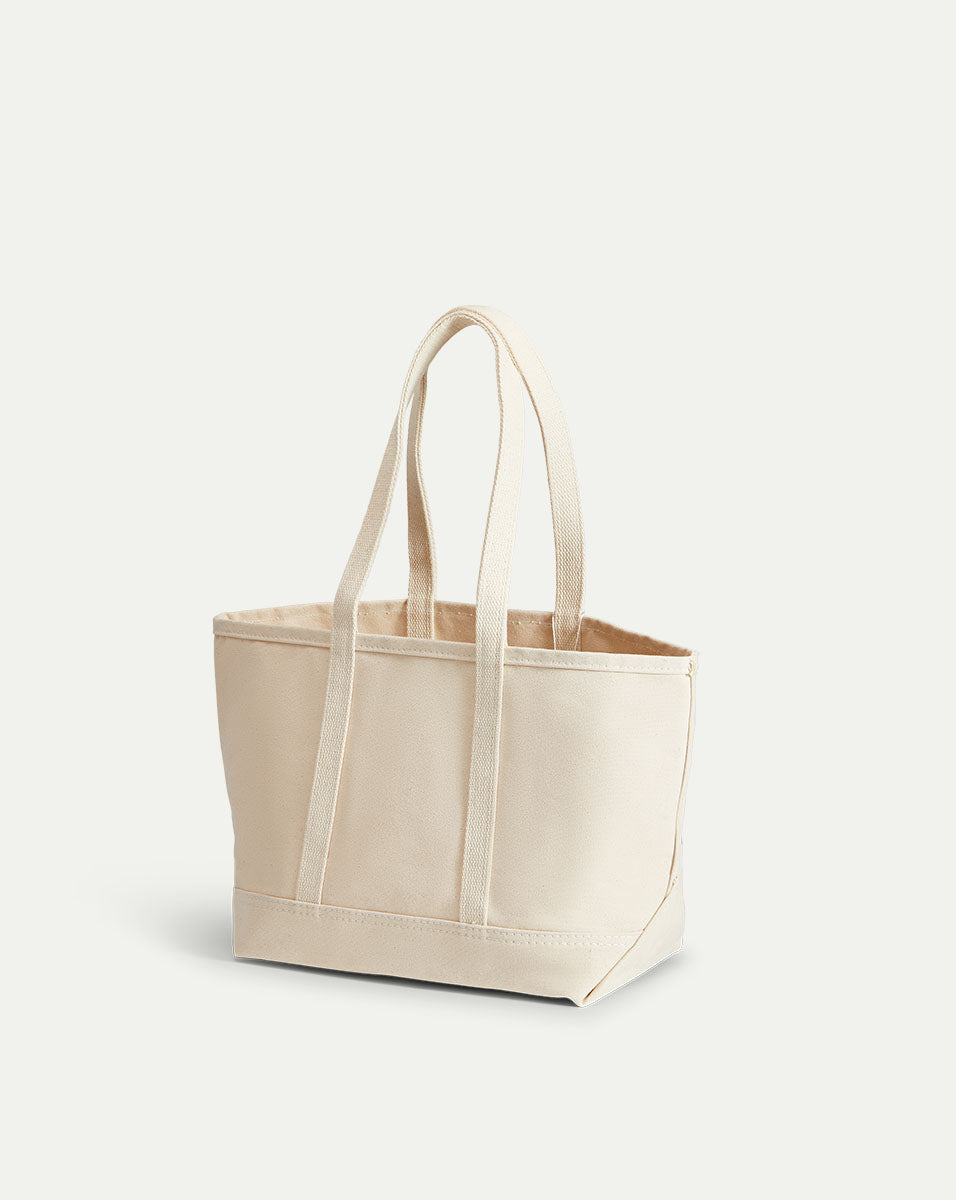 Small Canvas Logo Tote